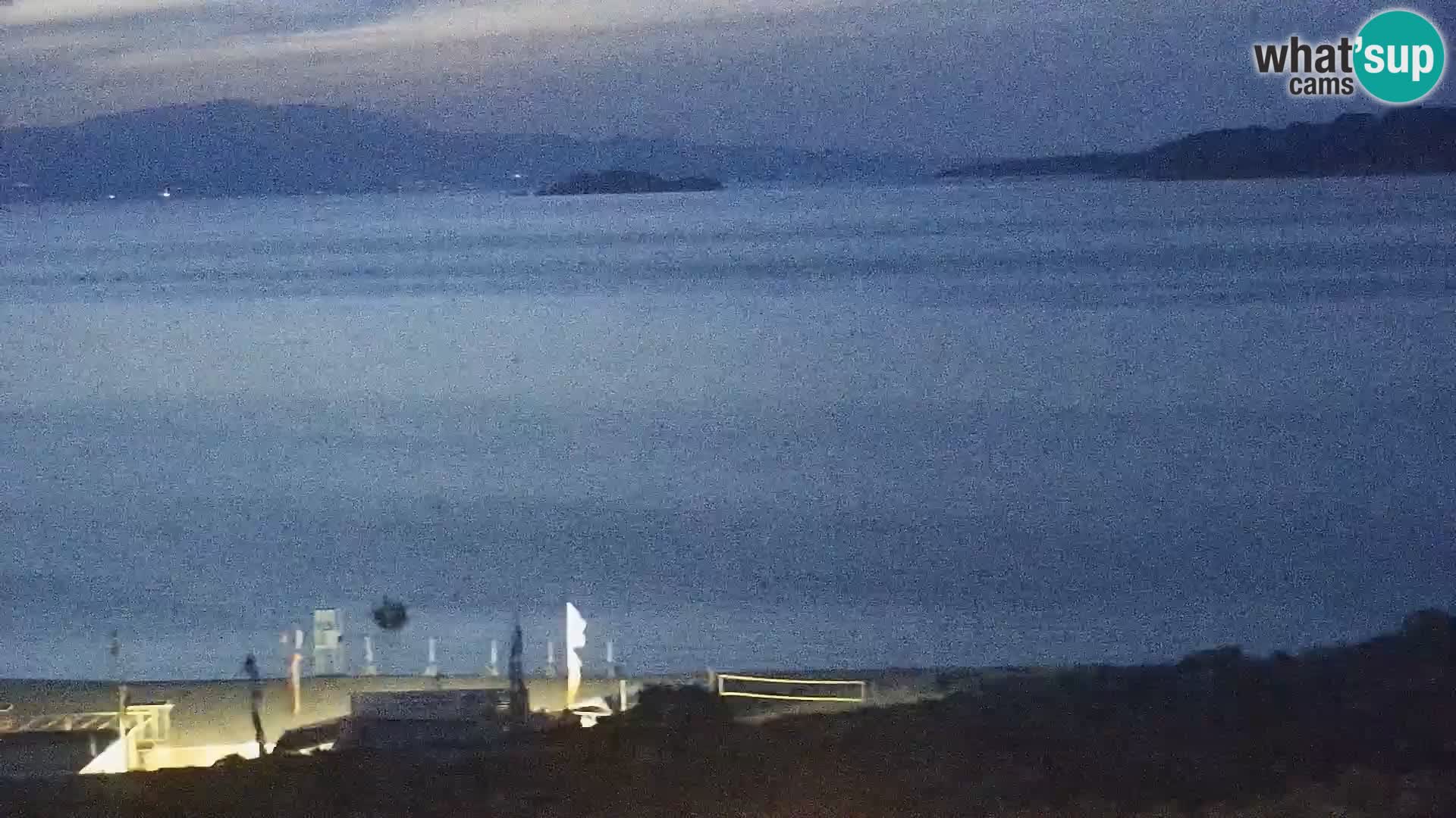 Spletna kamera plaža Porto Pollo Sardinija v živo