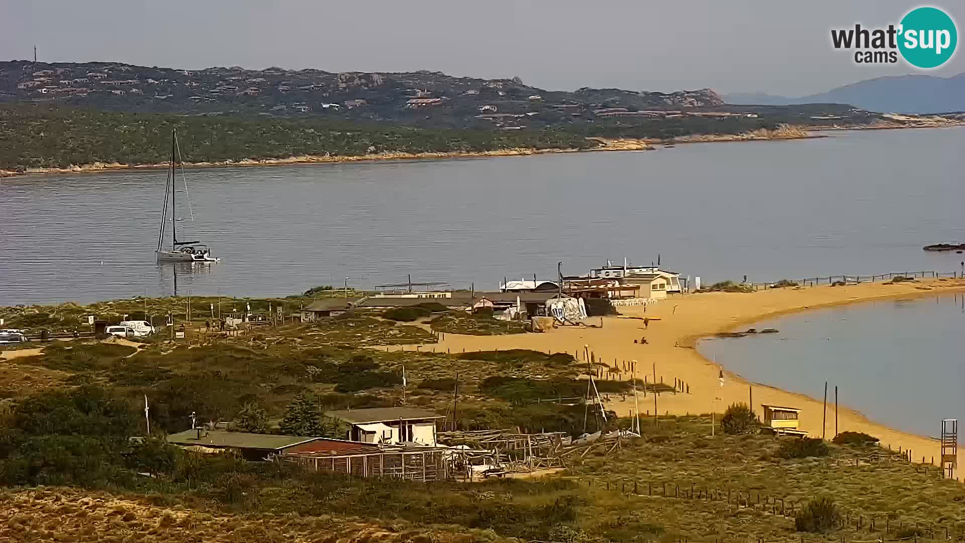 Webcam Porto Pollo spiaggia Sardegna livecam