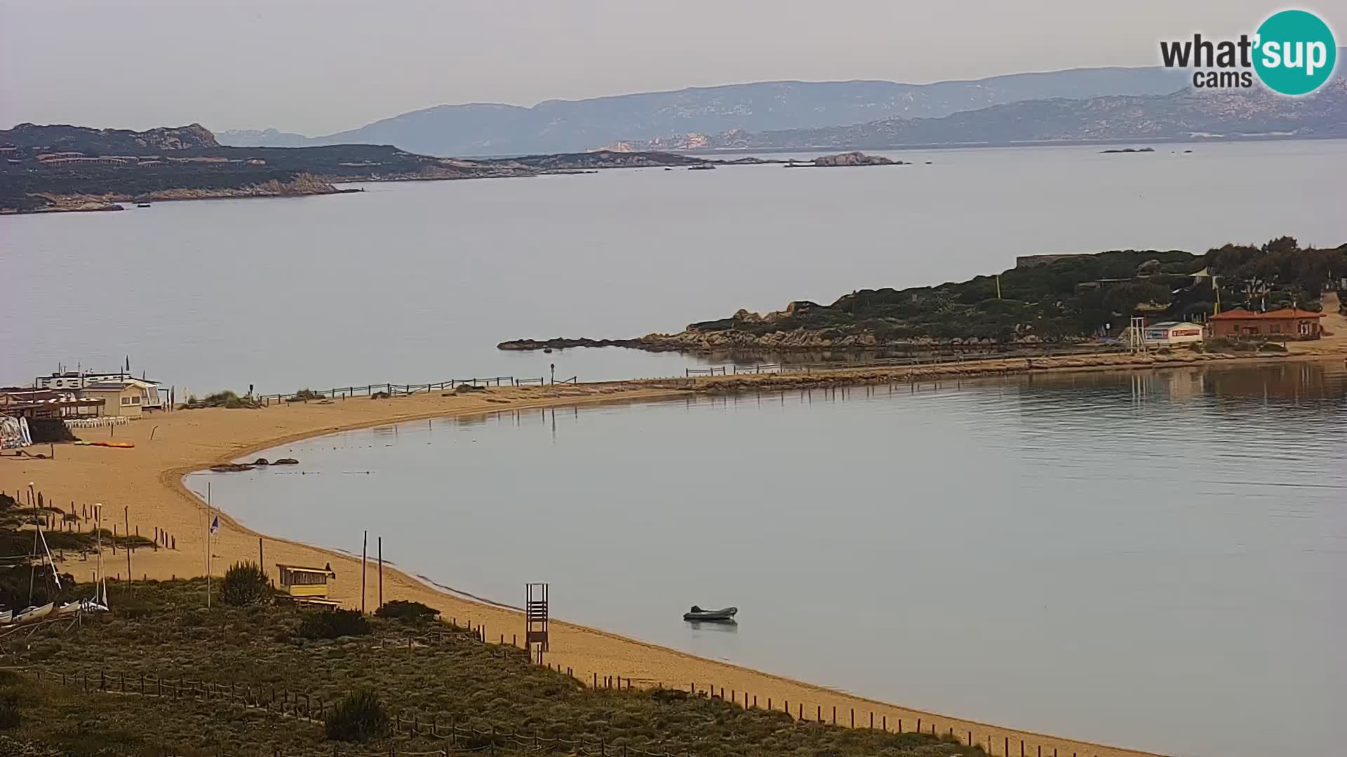 Webcam Strand Porto Pollo Sardinien live kamera