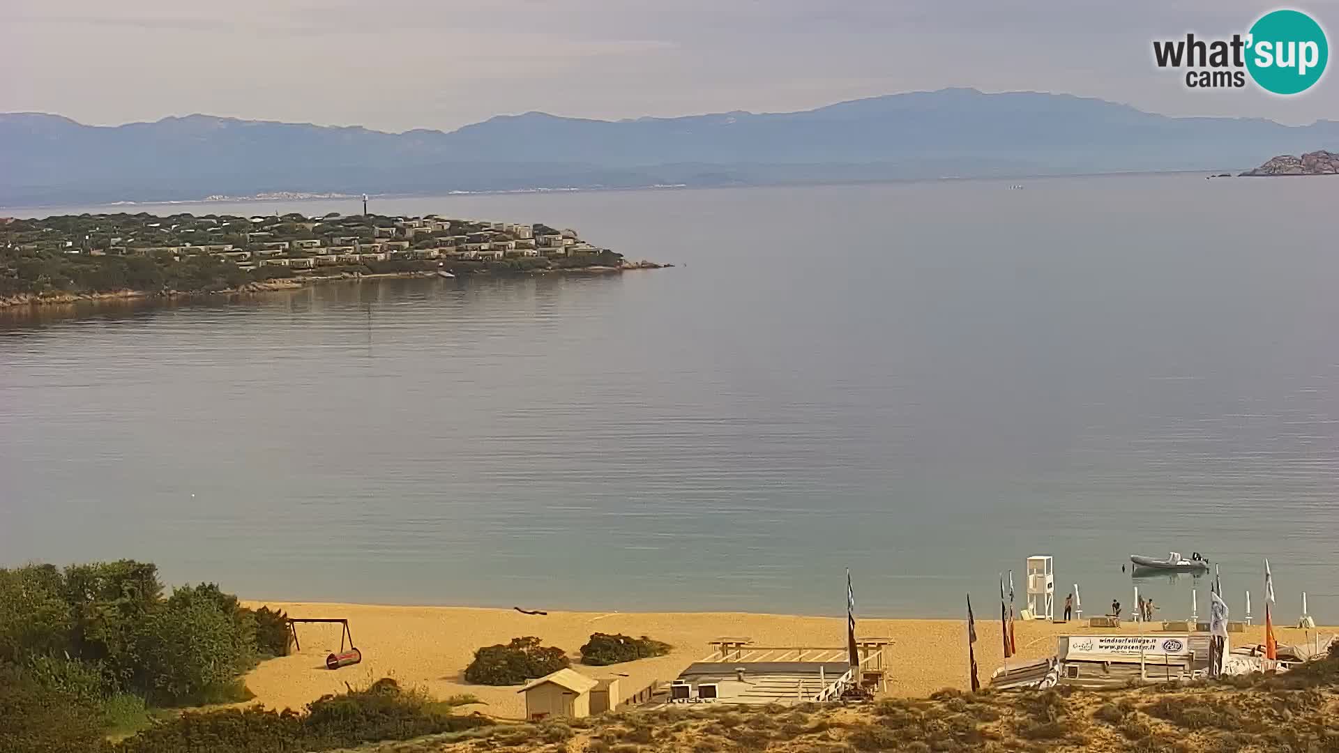 Live webcam Porto Pollo beach | Sardinia