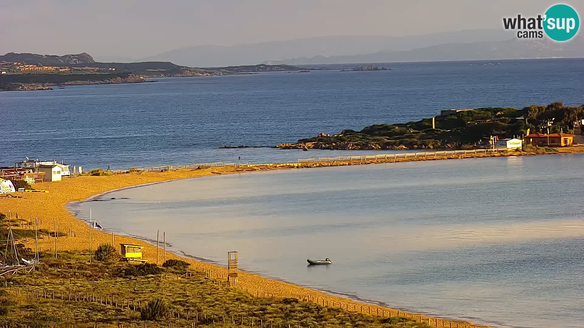 Live webcam Porto Pollo beach | Sardinia