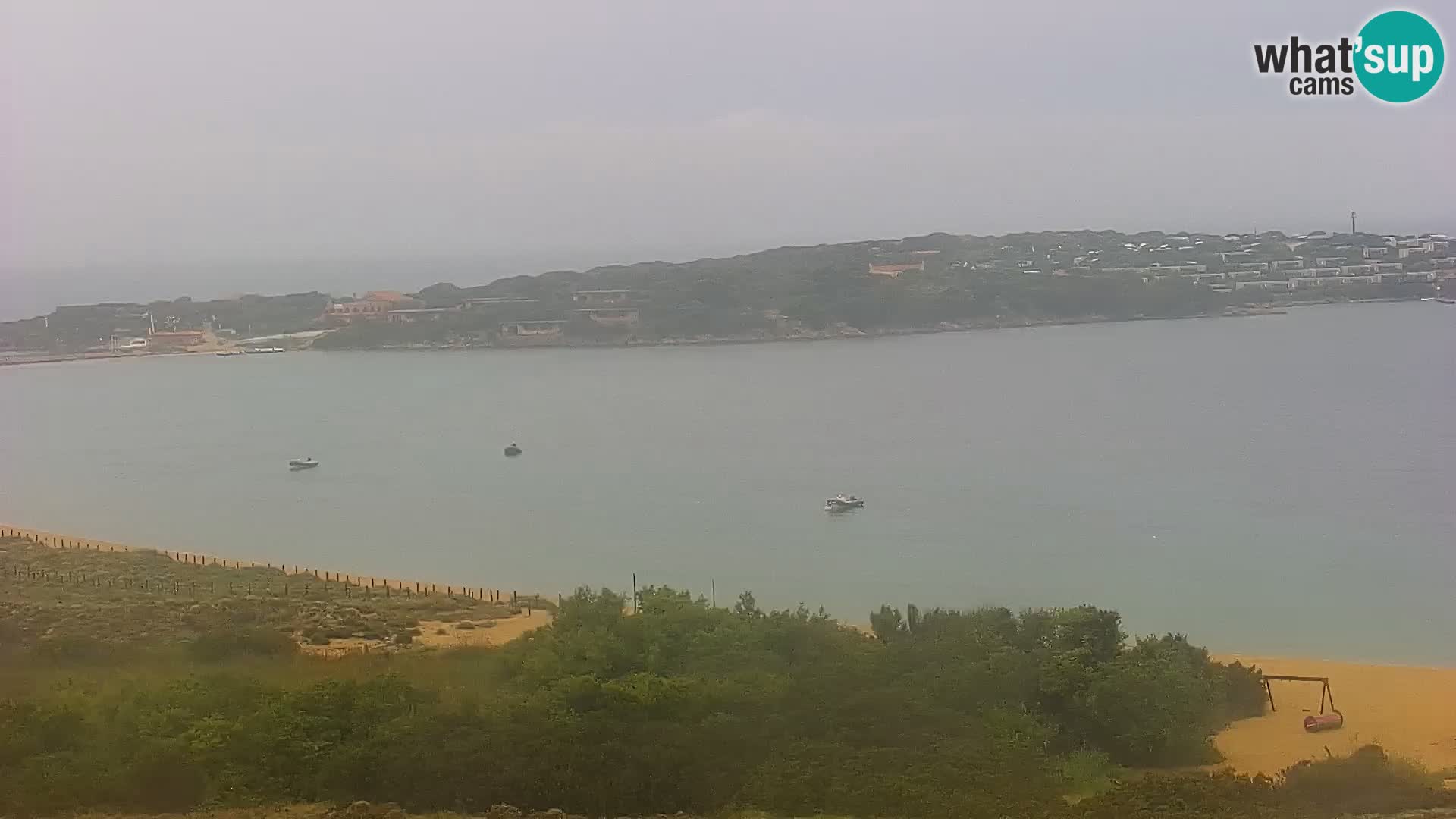 Webcam Strand Porto Pollo Sardinien live kamera