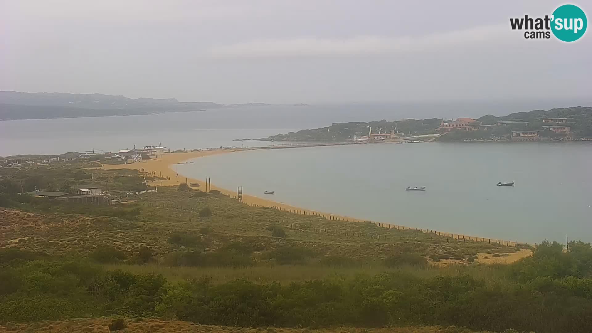 Webcam Strand Porto Pollo Sardinien live kamera