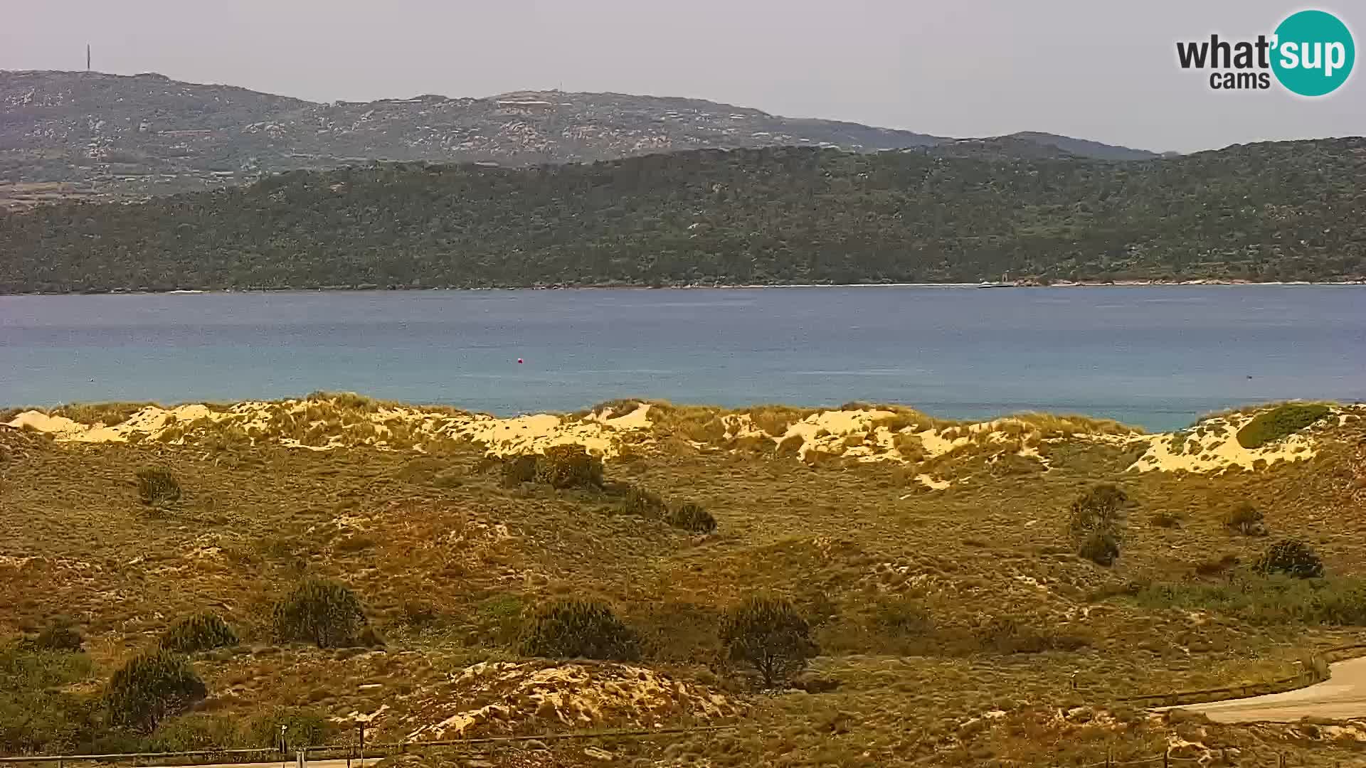 Webcam Strand Porto Pollo Sardinien live kamera