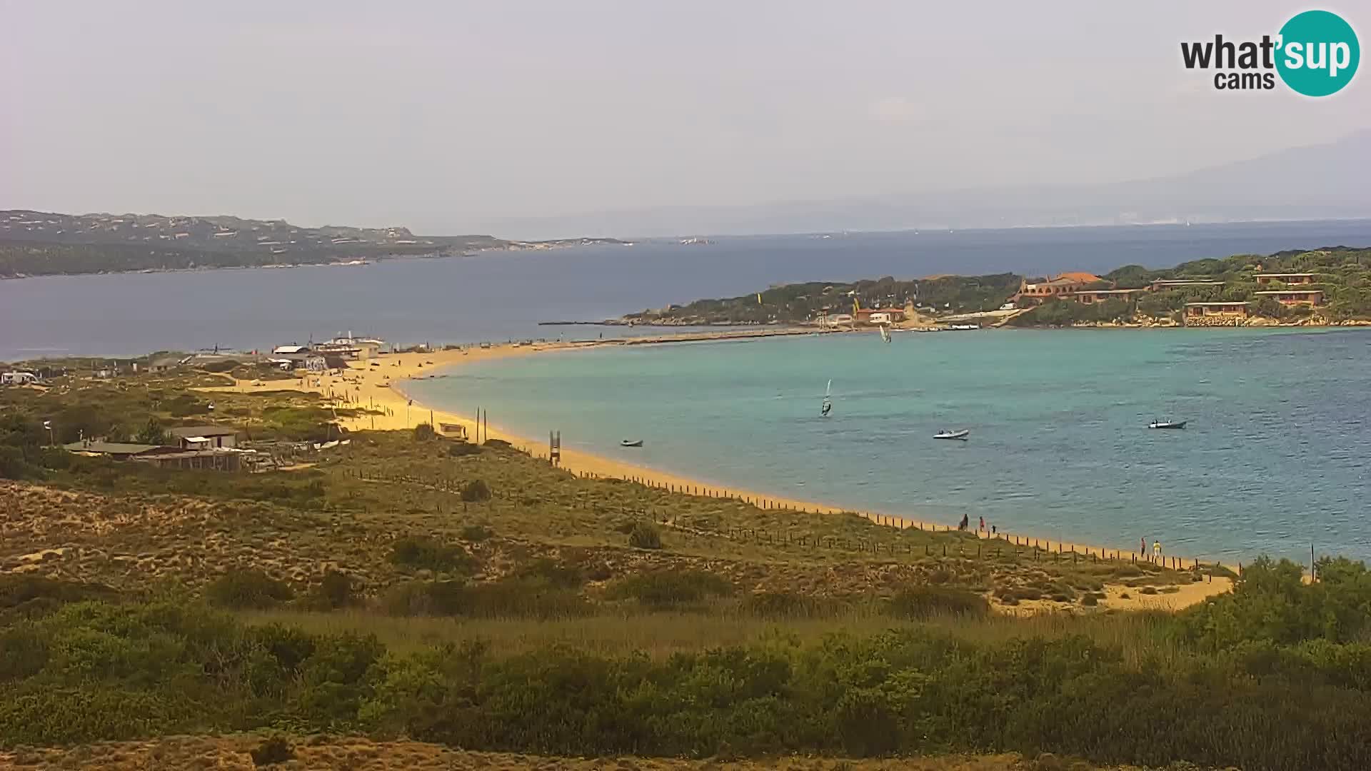 Webcam Porto Pollo spiaggia Sardegna livecam