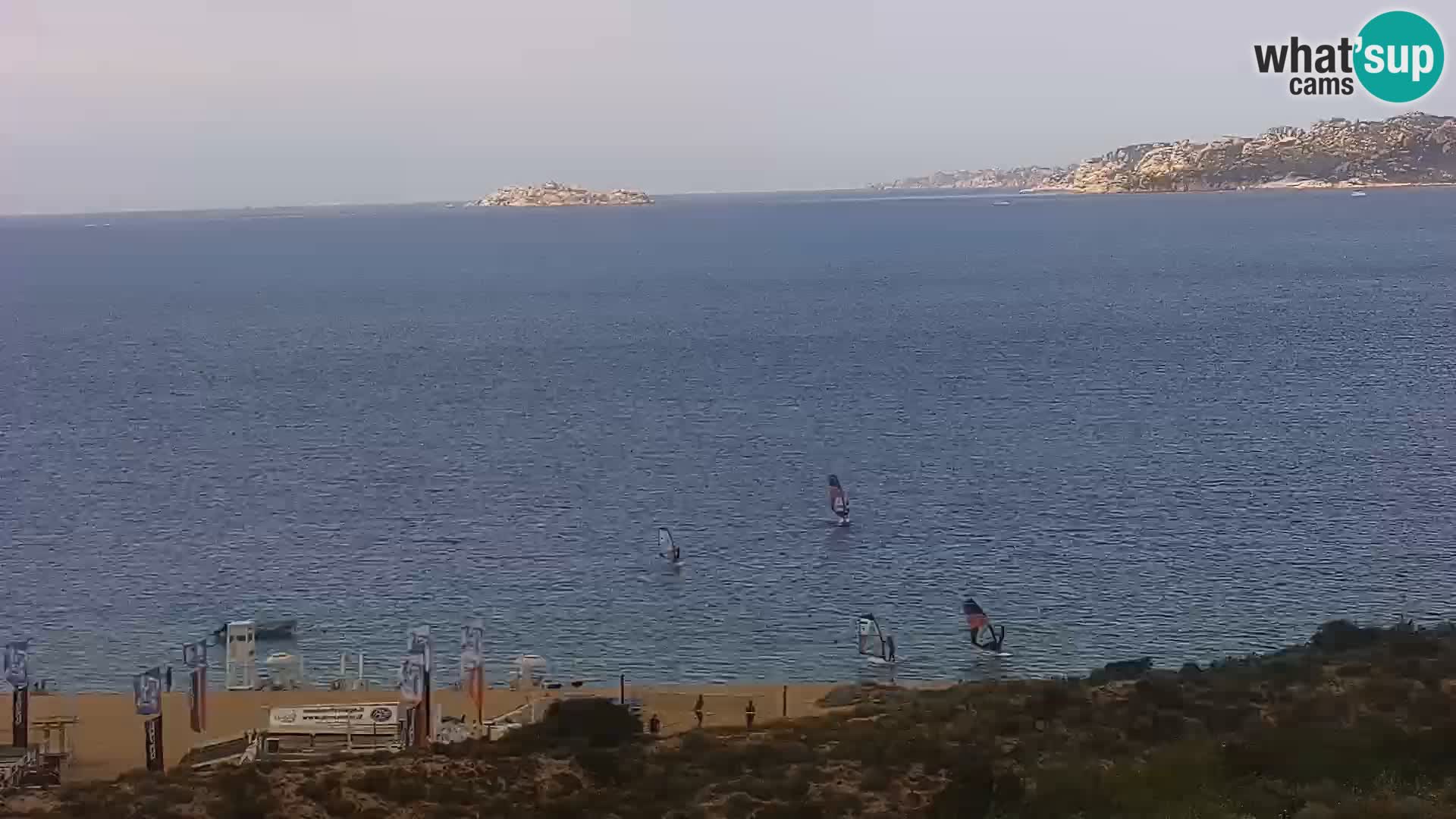 Livecam Porto Pollo plage Sardaigne webcam