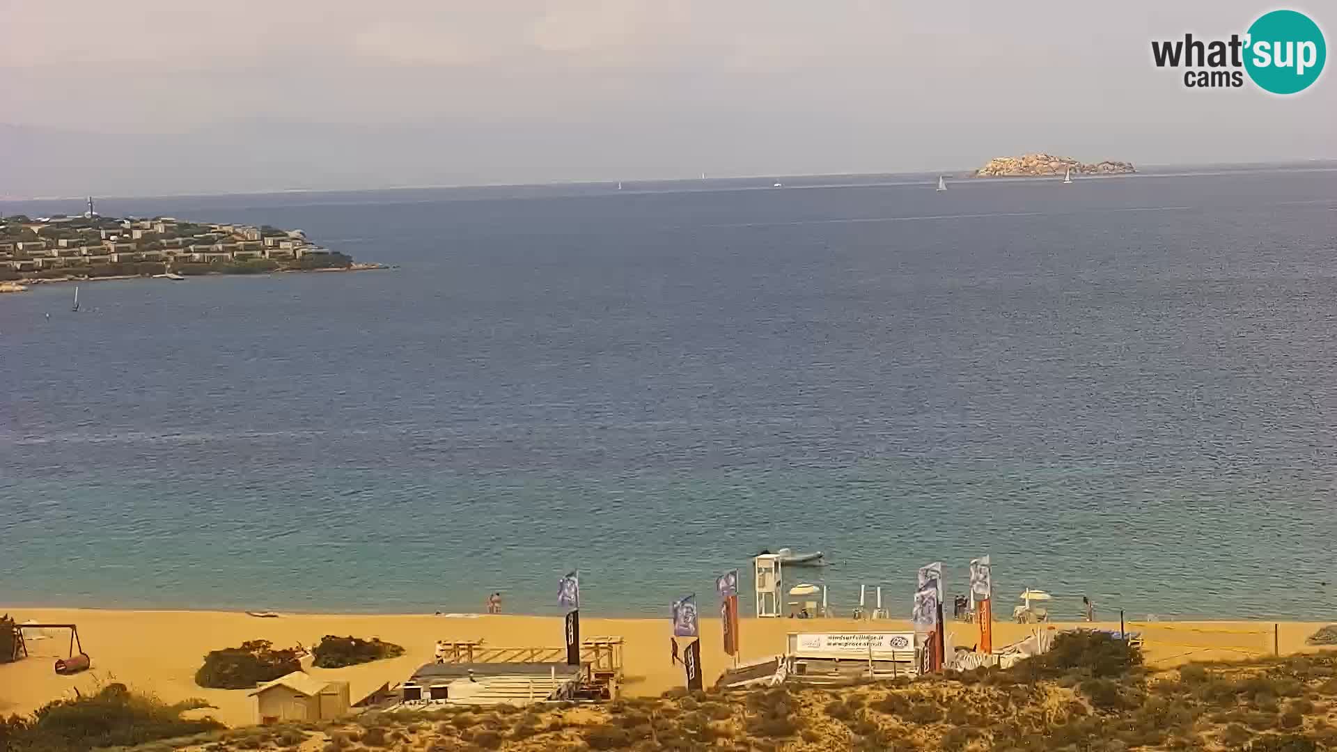 Webcam Porto Pollo le Dune | spiaggia Sardegna
