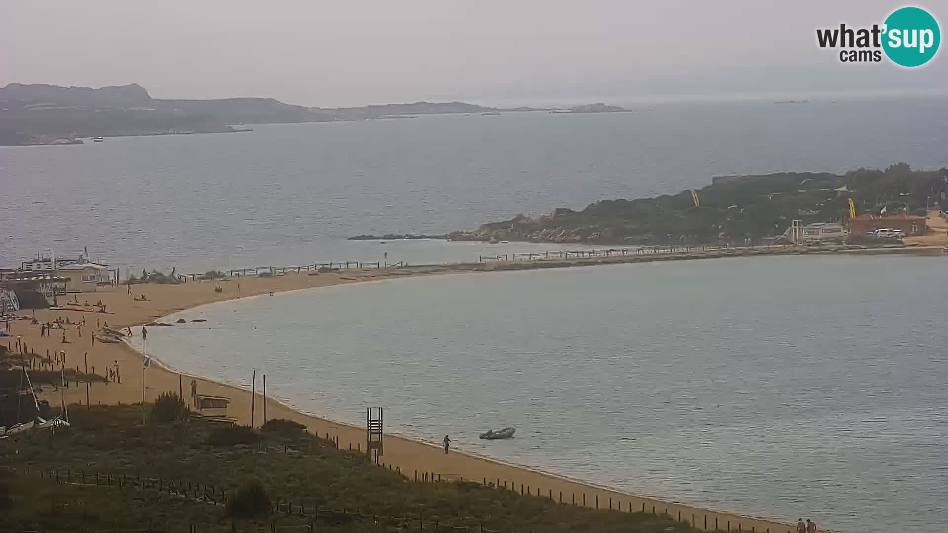 Webcam Porto Pollo le Dune | spiaggia Sardegna