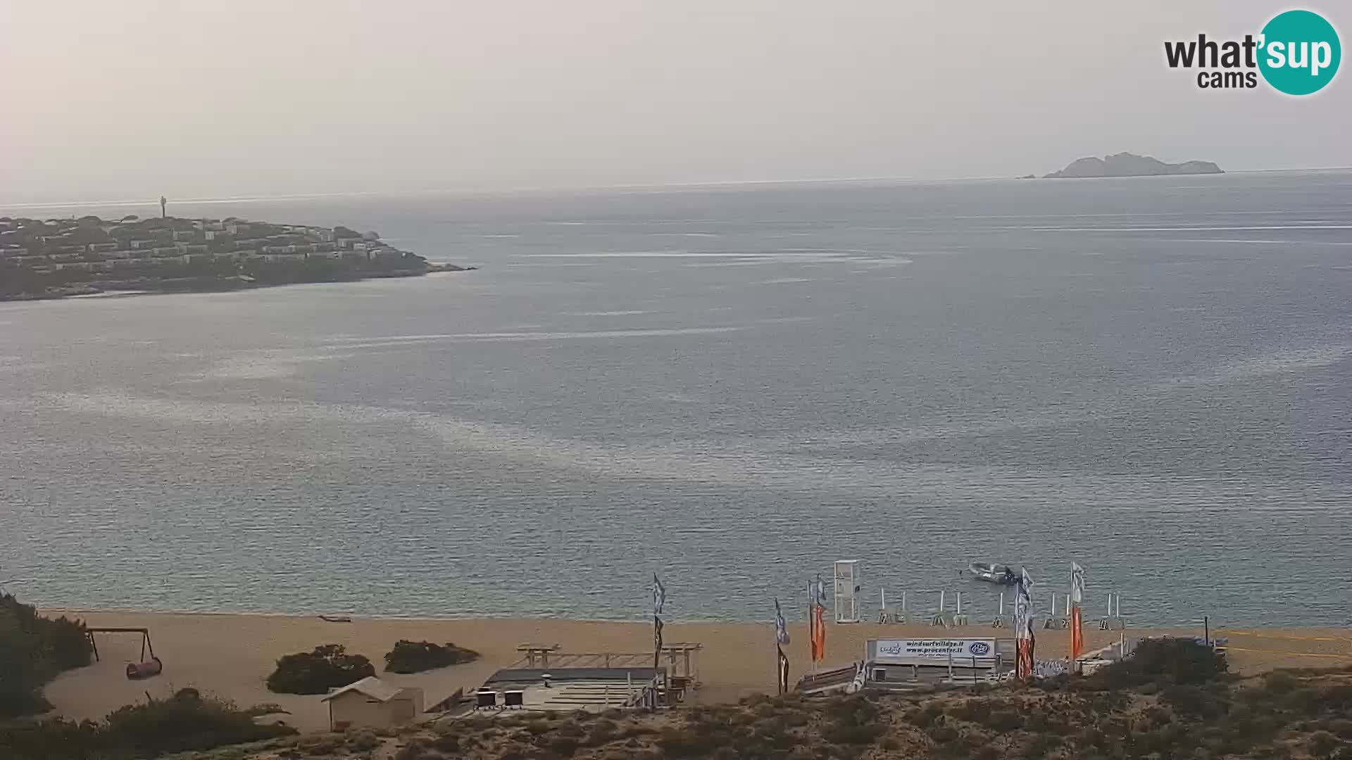 Camera en vivo Porto Pollo playa Cerdeña