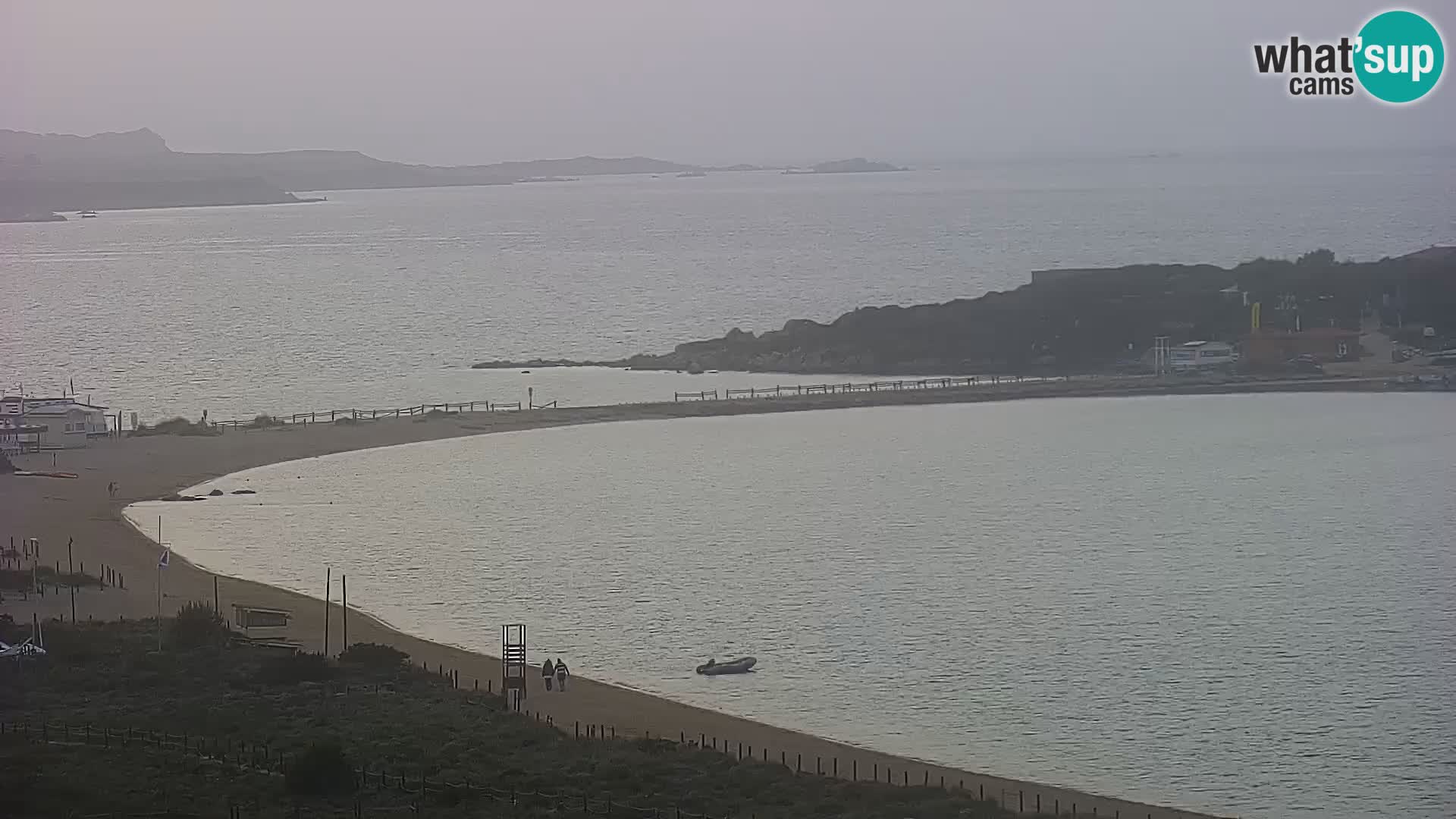 Spletna kamera plaža Porto Pollo Sardinija v živo