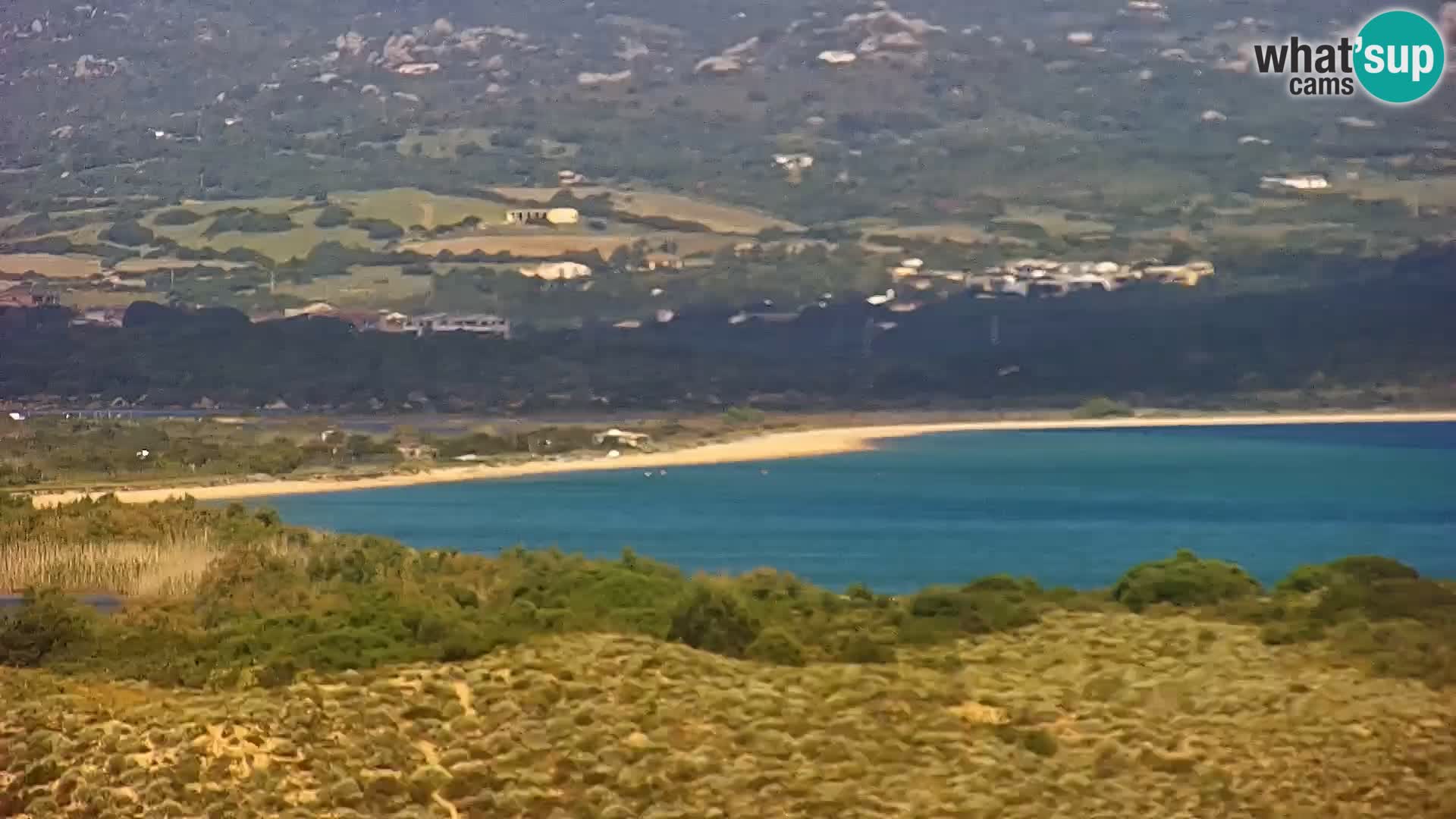 Livecam Porto Pollo plage Sardaigne webcam