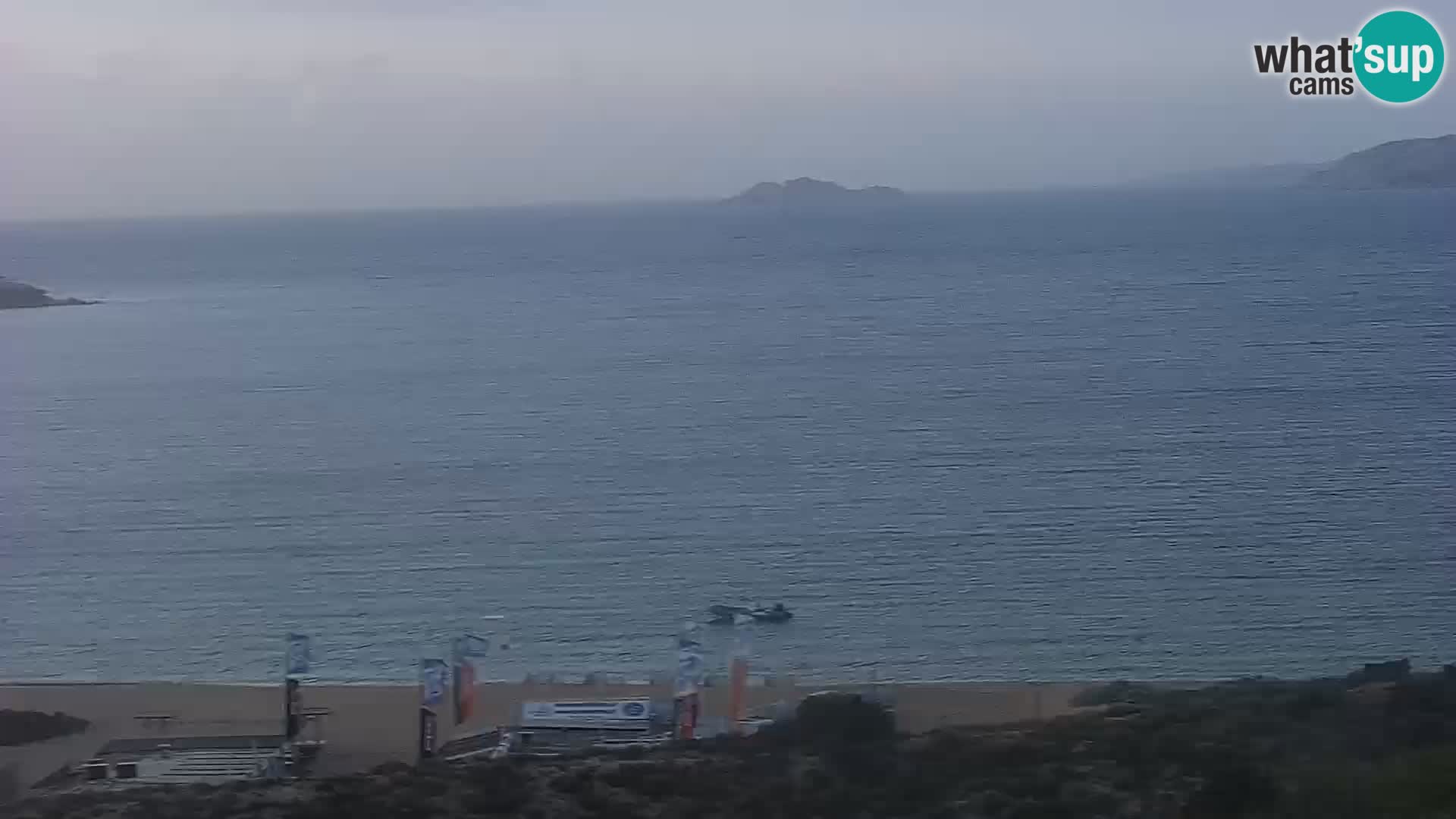 Livecam Porto Pollo plage Sardaigne webcam