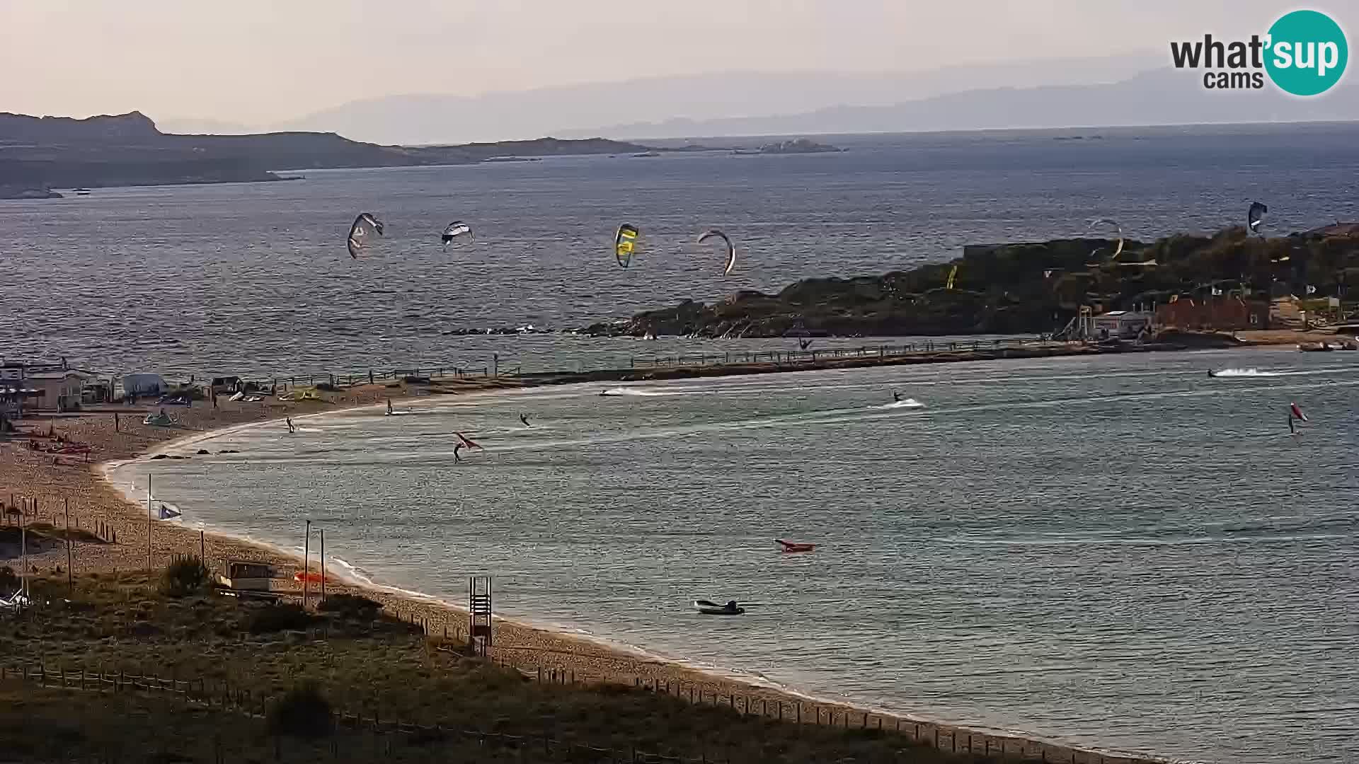 Spletna kamera plaža Porto Pollo Sardinija v živo