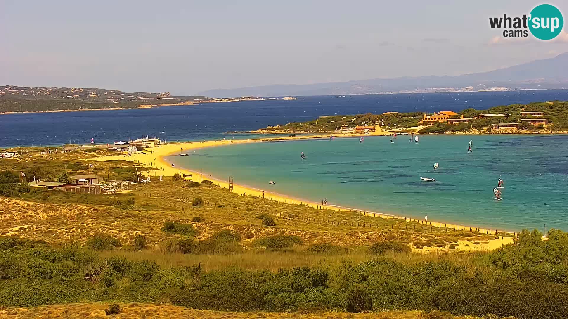 Webcam Porto Pollo spiaggia Sardegna livecam