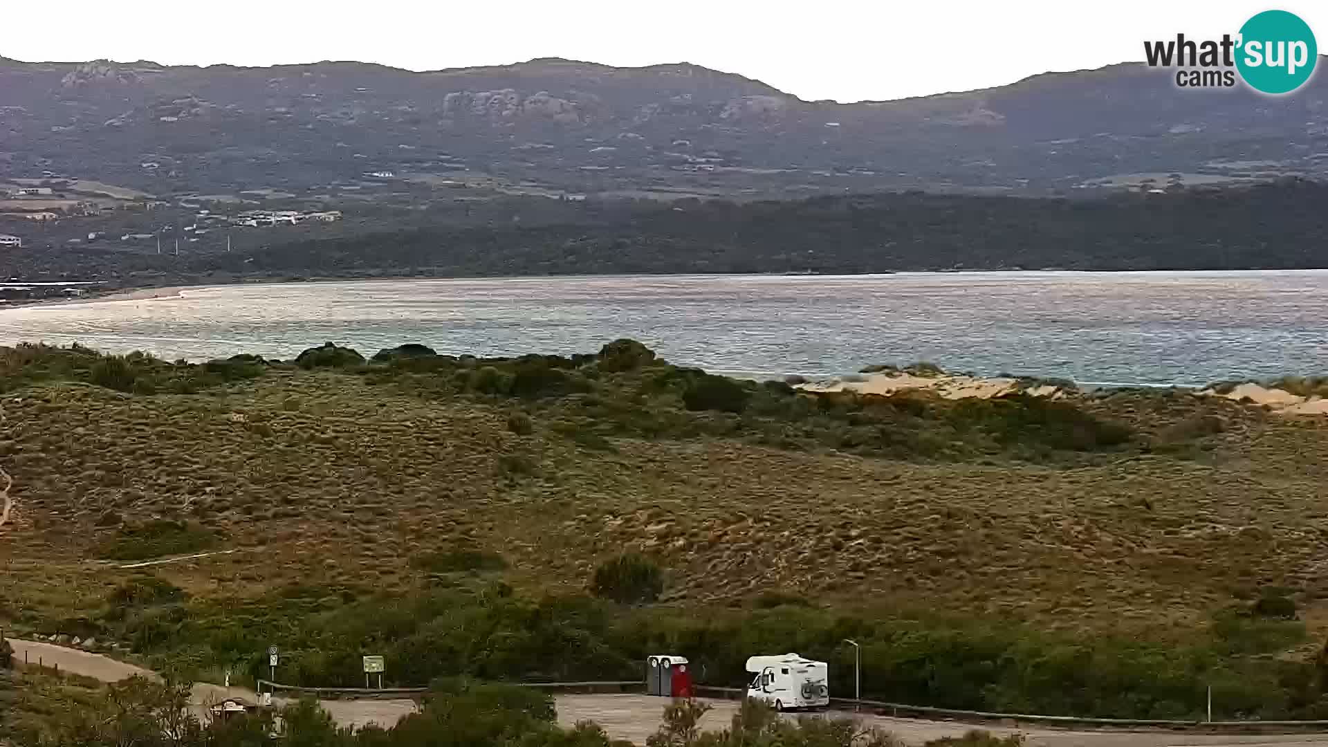Camera en vivo Porto Pollo playa Cerdeña