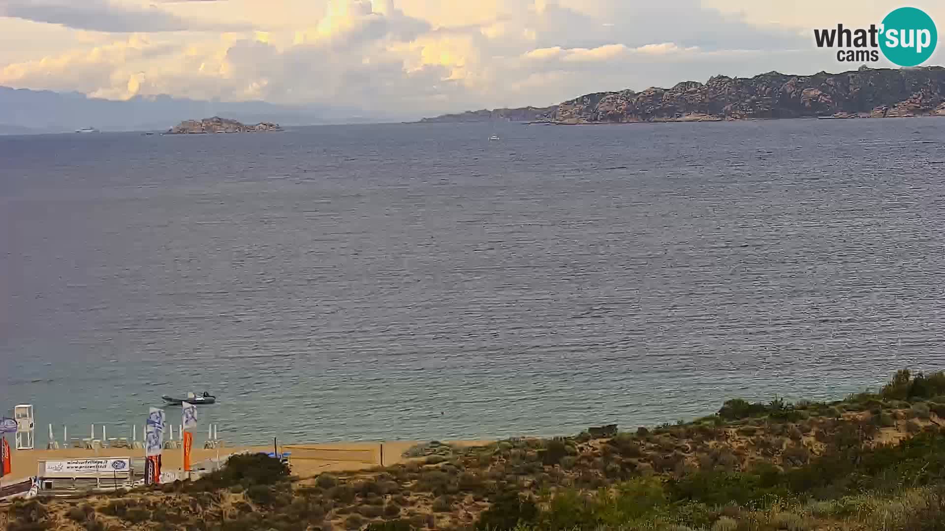 Webcam Porto Pollo spiaggia Sardegna livecam