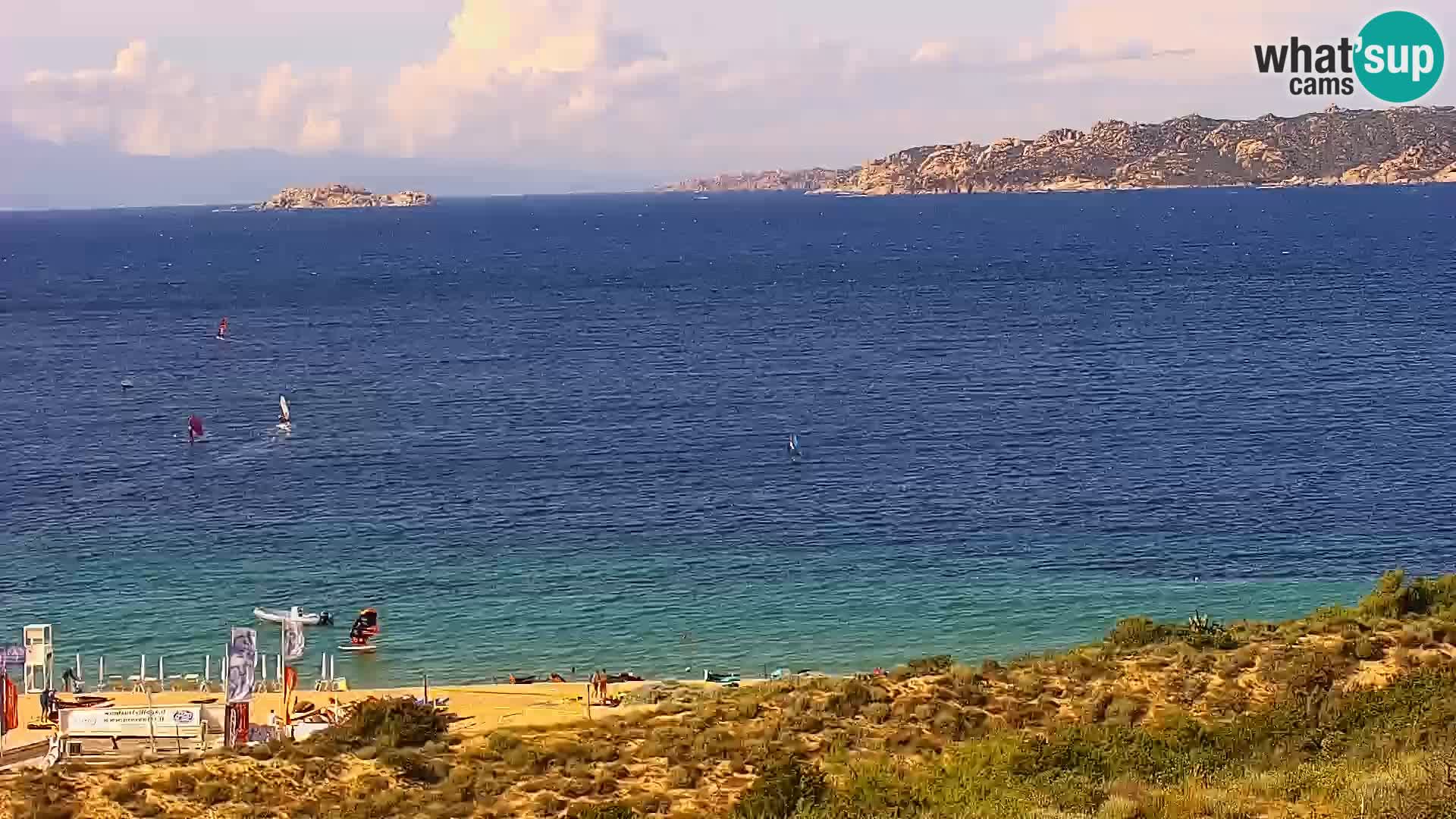 Webcam Porto Pollo spiaggia Sardegna livecam