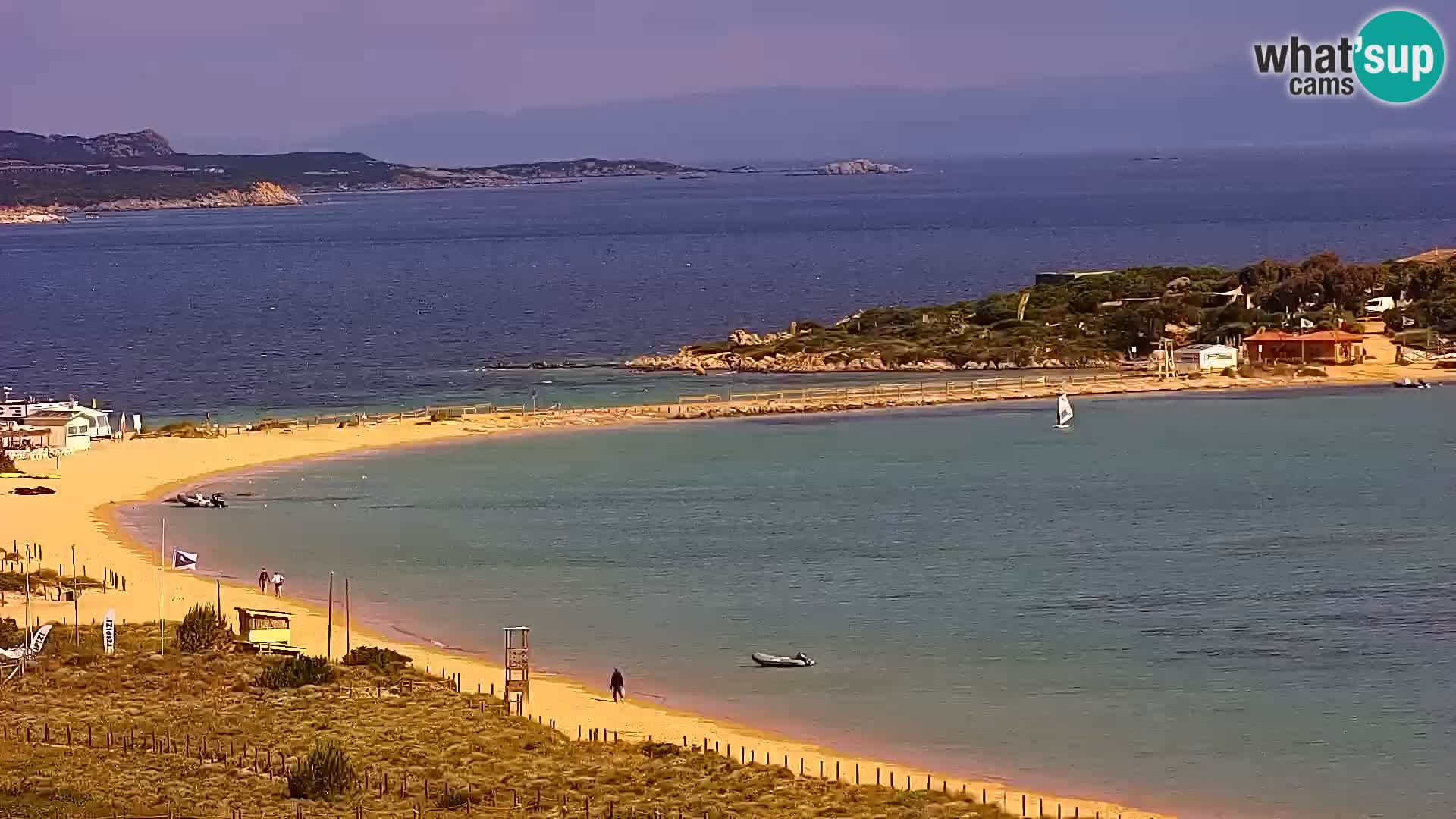 Live webcam Porto Pollo beach | Sardinia