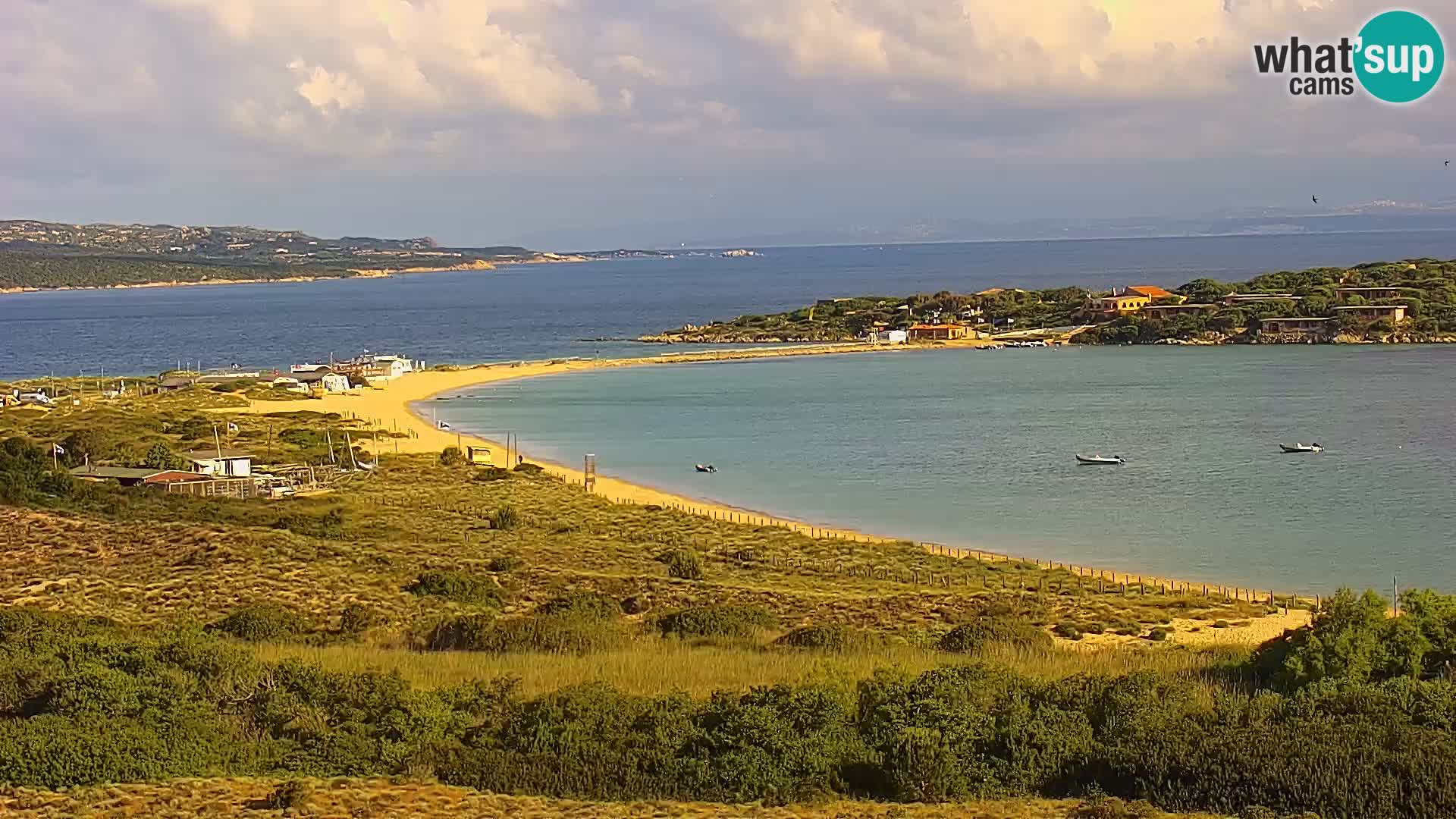 Spletna kamera plaža Porto Pollo Sardinija v živo