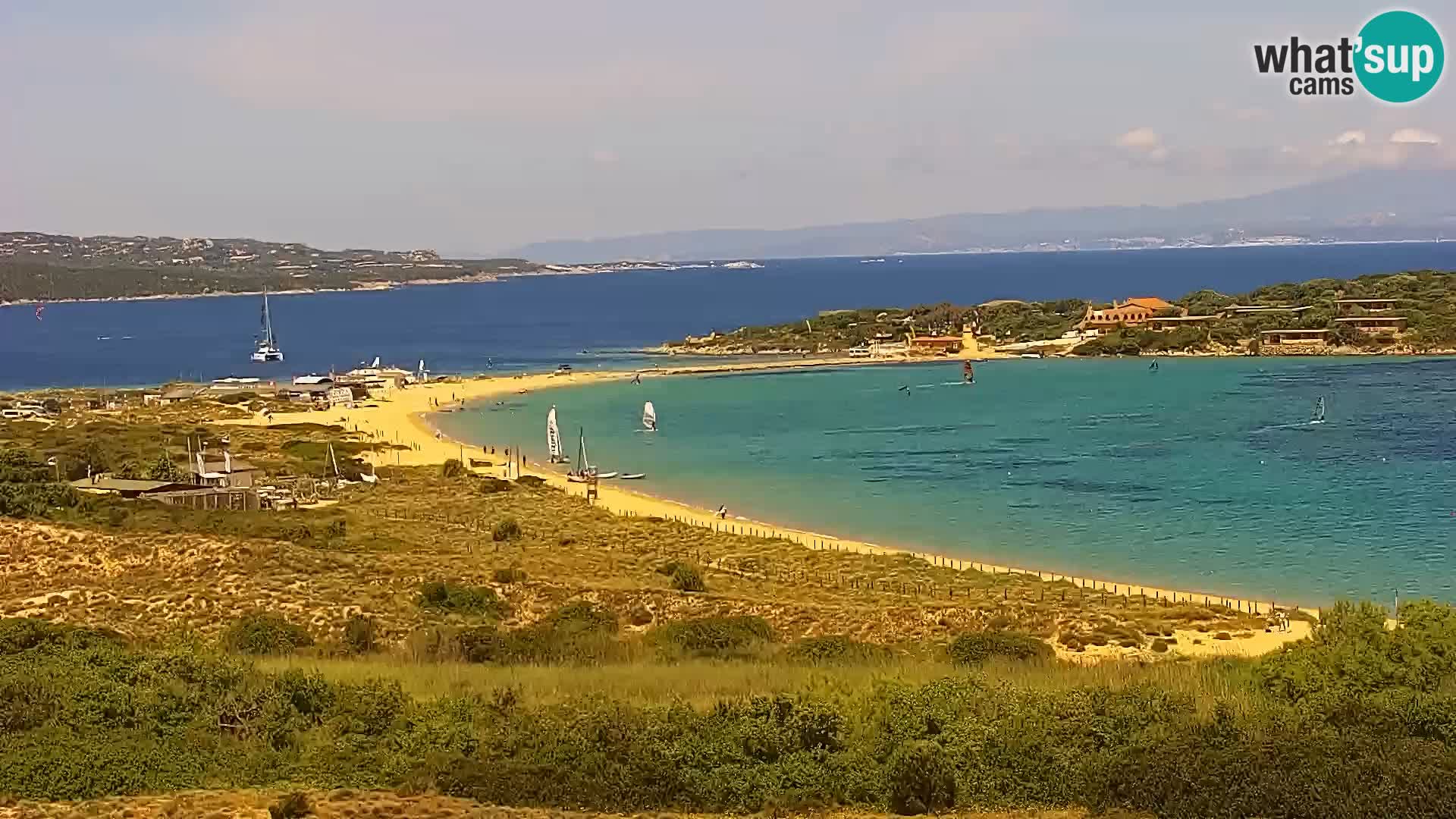 Webcam Porto Pollo le Dune | spiaggia Sardegna