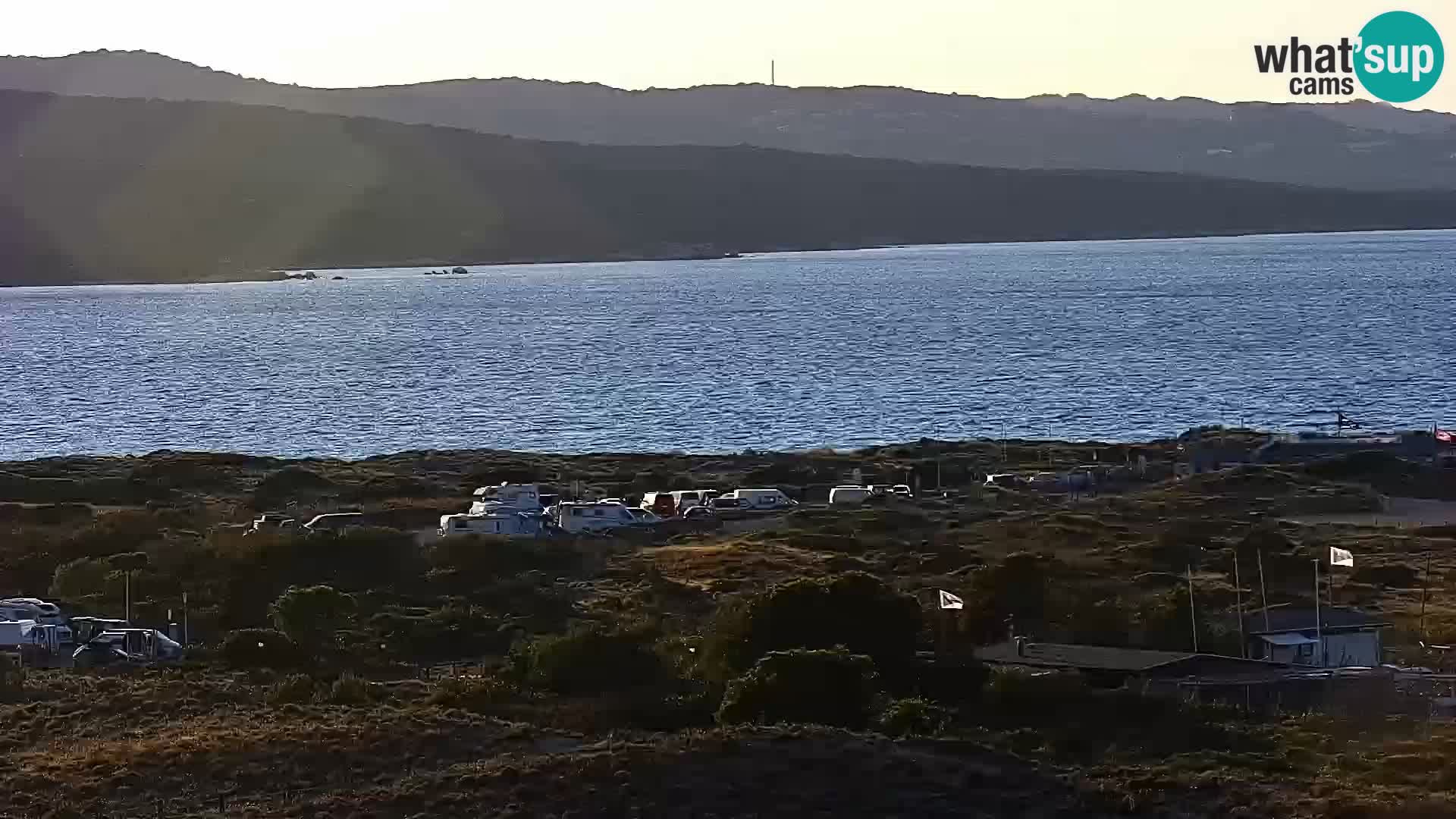 Spletna kamera plaža Porto Pollo Sardinija v živo