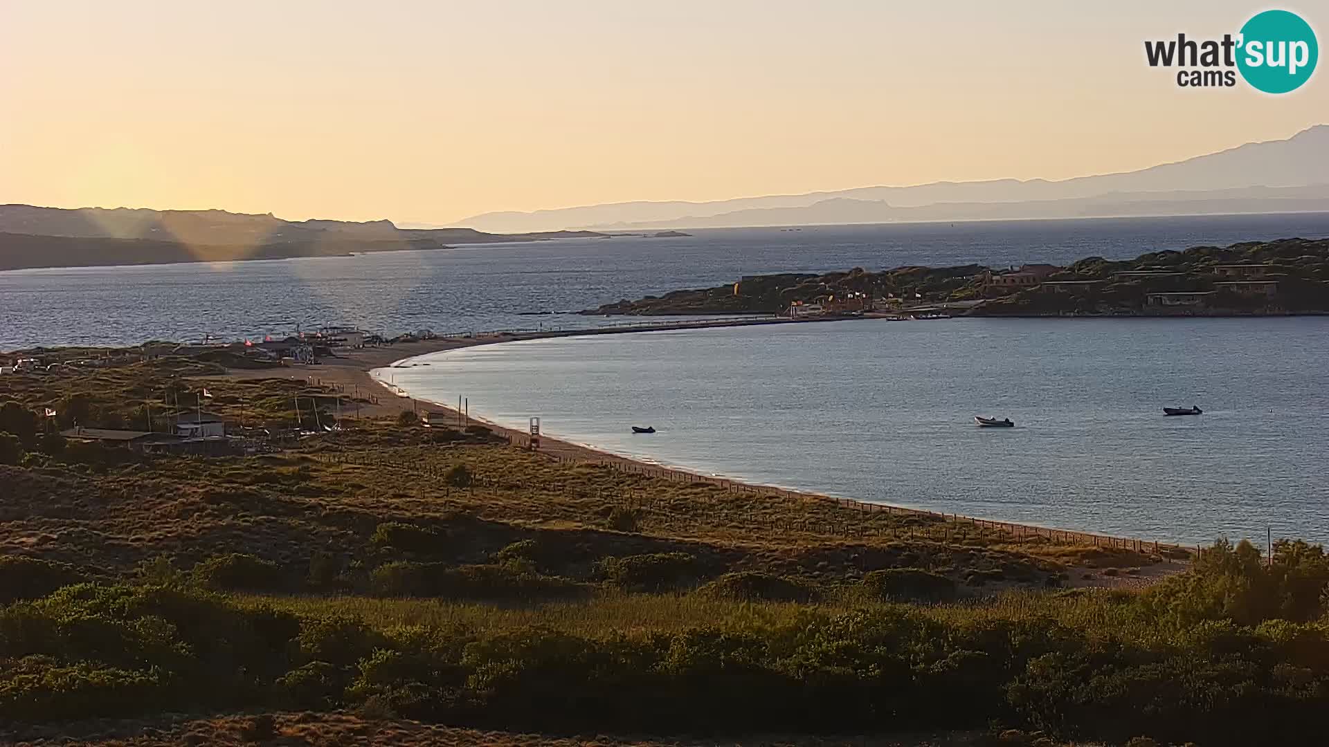 Webcam Porto Pollo spiaggia Sardegna livecam