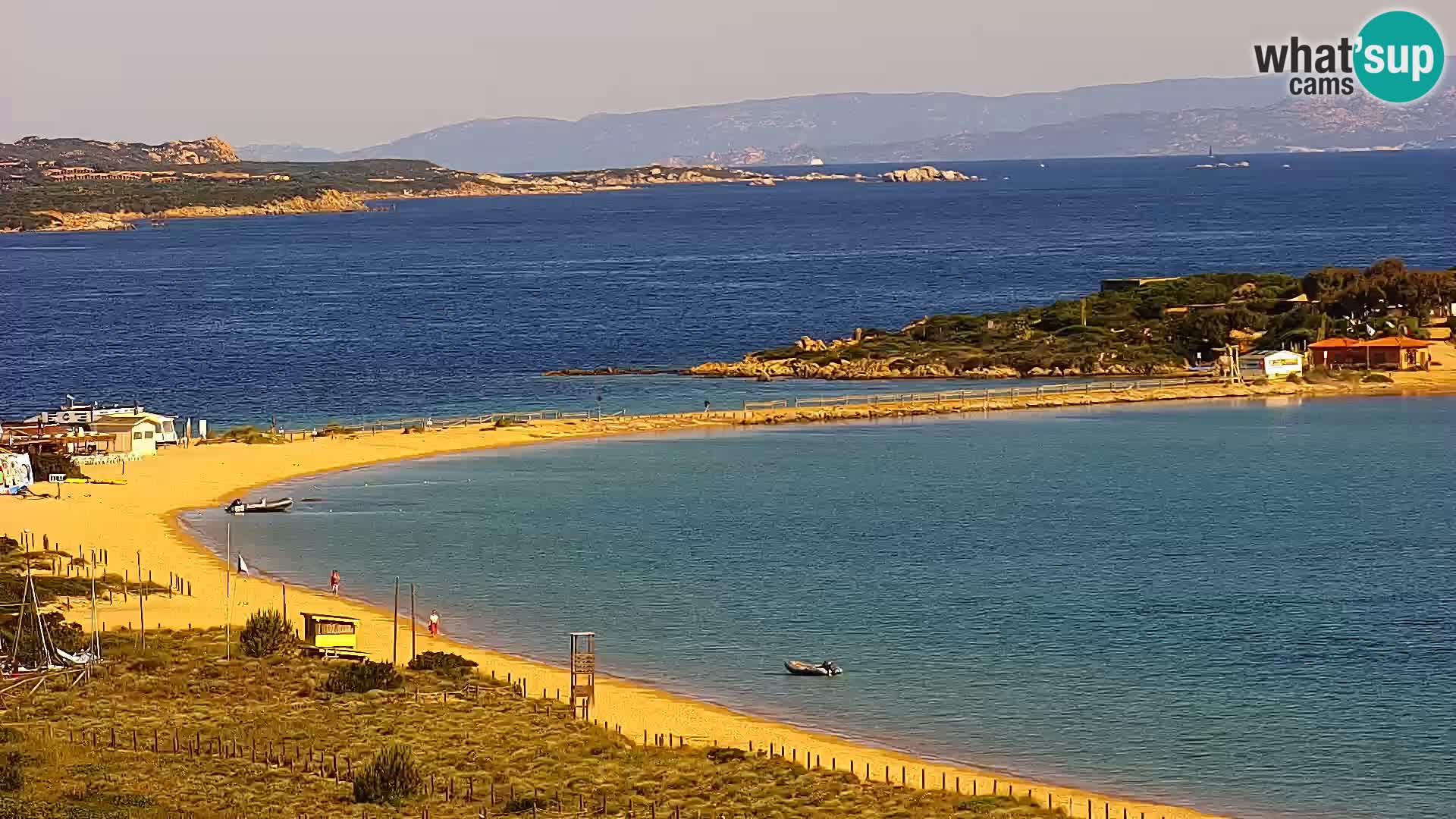 Webcam Porto Pollo le Dune | spiaggia Sardegna