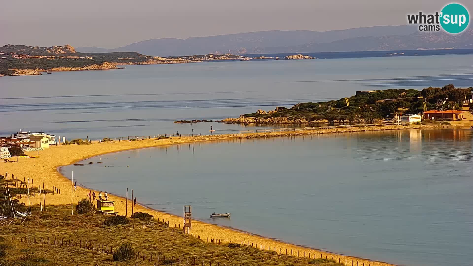 Spletna kamera plaža Porto Pollo Sardinija v živo