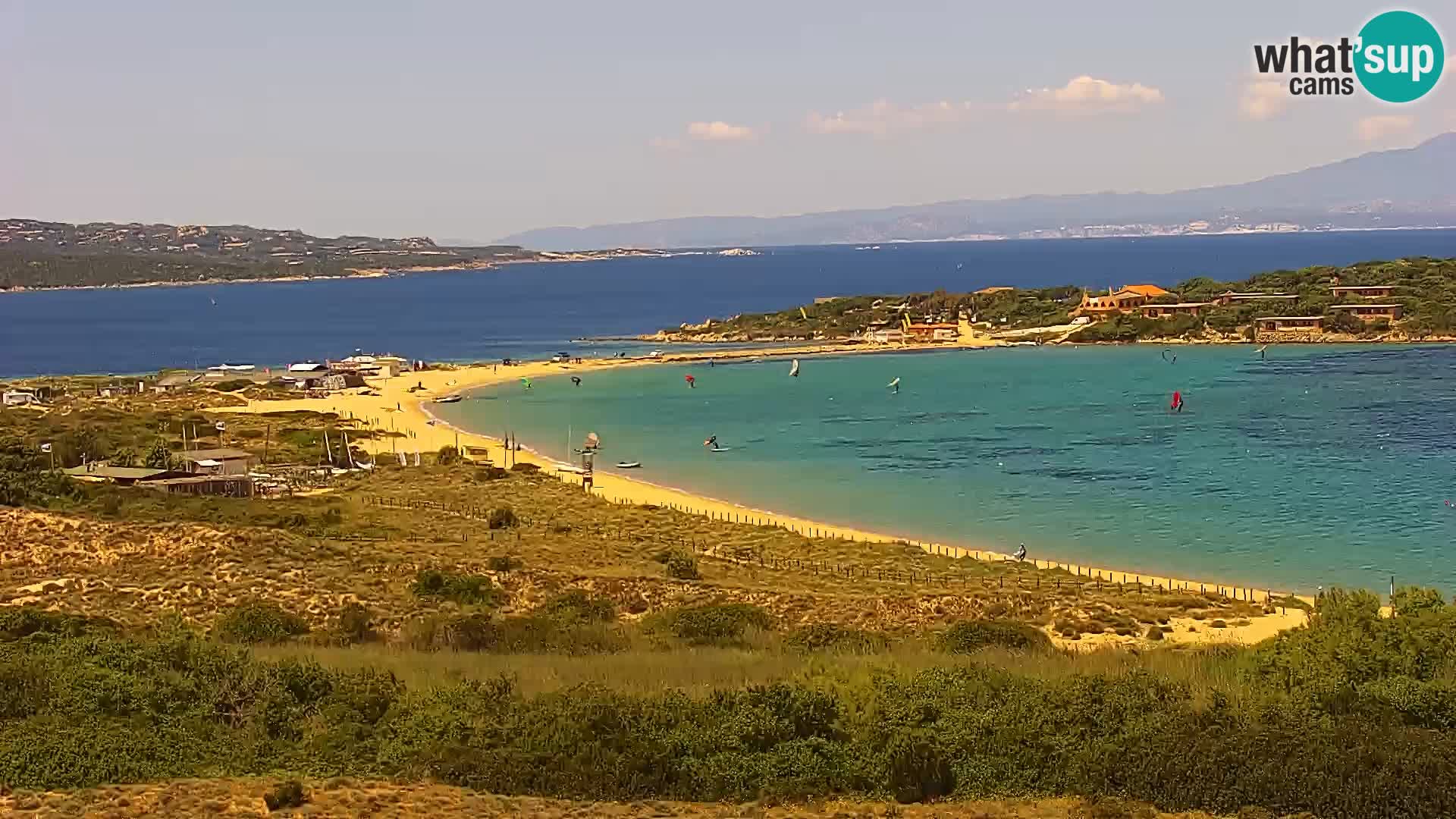Webcam Porto Pollo le Dune | spiaggia Sardegna