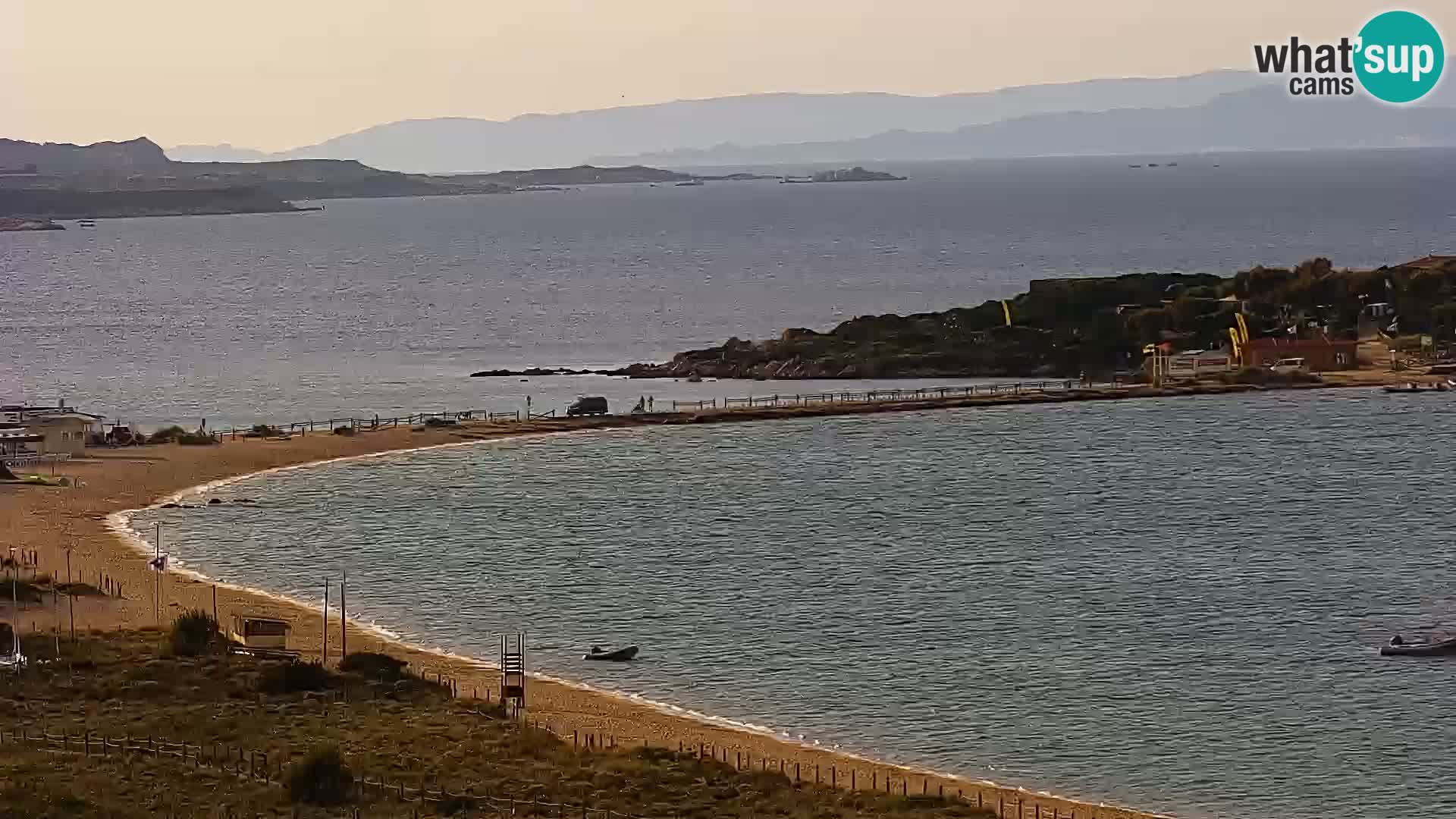 Webcam Porto Pollo spiaggia Sardegna livecam