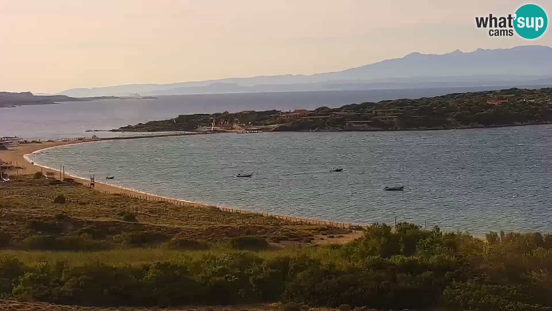 Webcam Strand Porto Pollo Sardinien live kamera