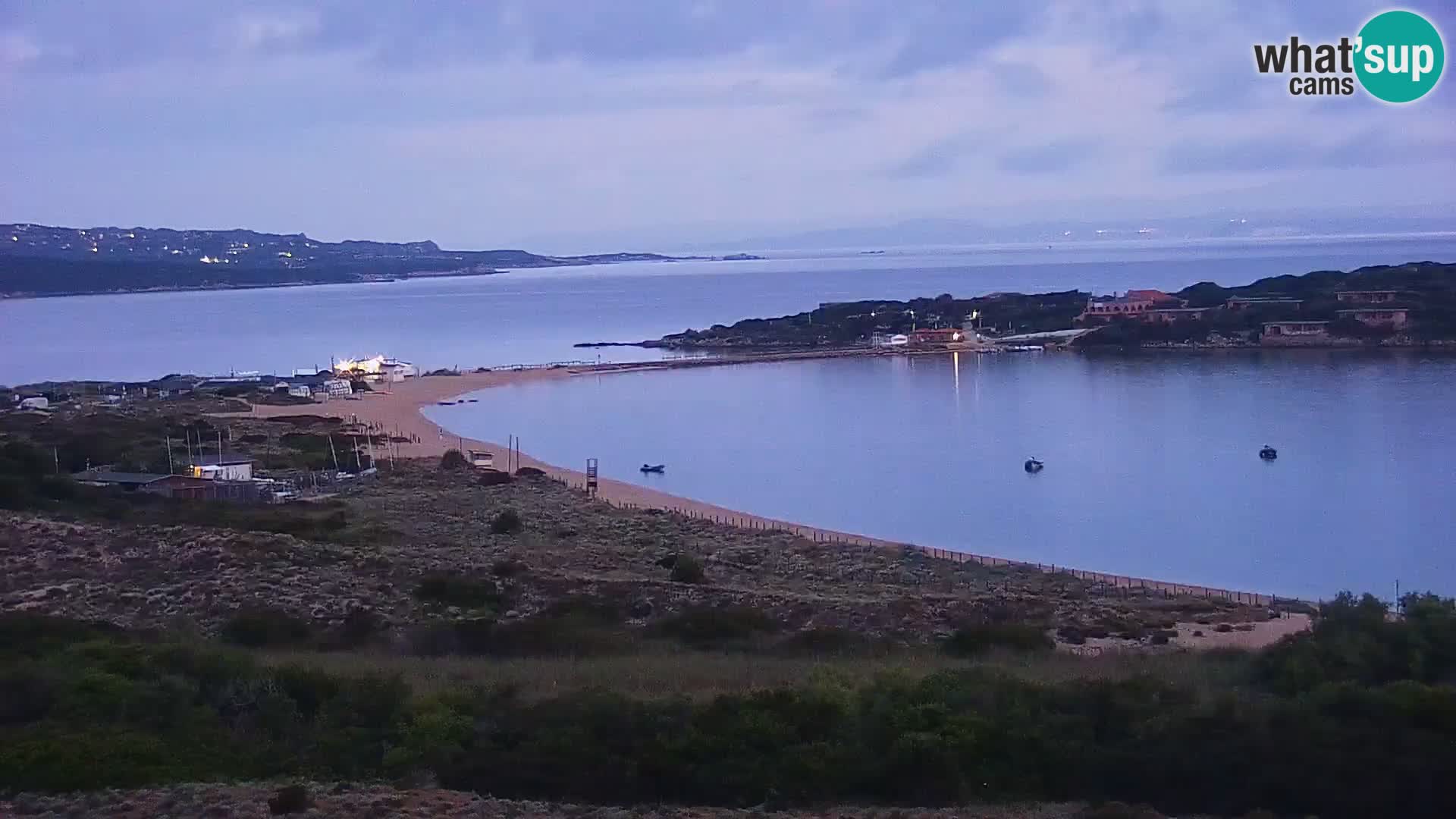 Spletna kamera plaža Porto Pollo Sardinija v živo