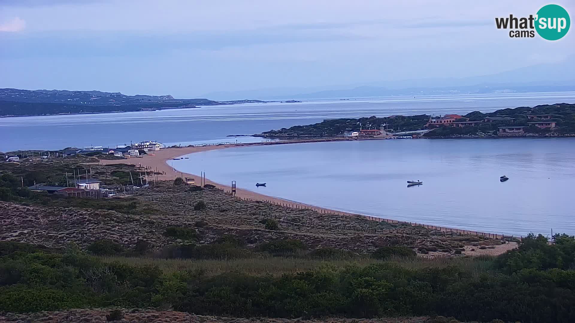 Spletna kamera plaža Porto Pollo Sardinija v živo