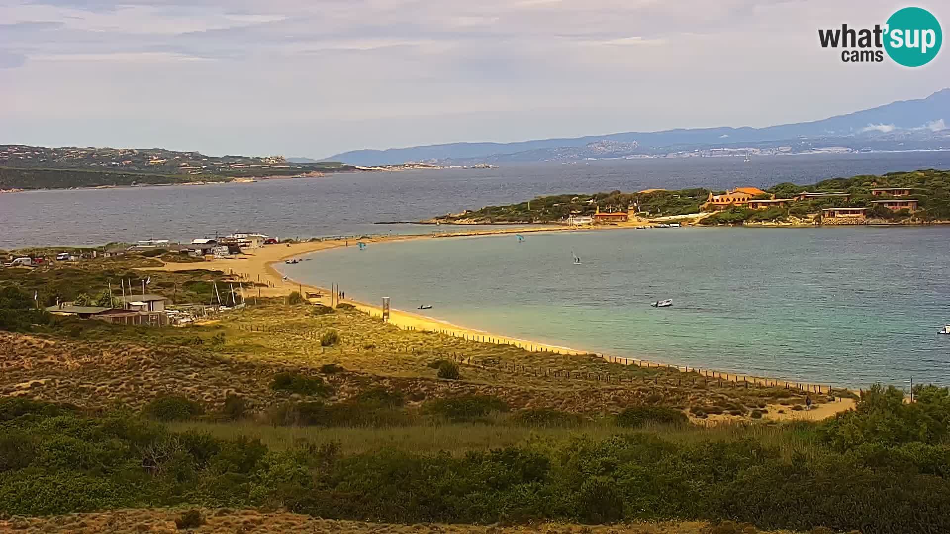 Webcam Porto Pollo le Dune | spiaggia Sardegna