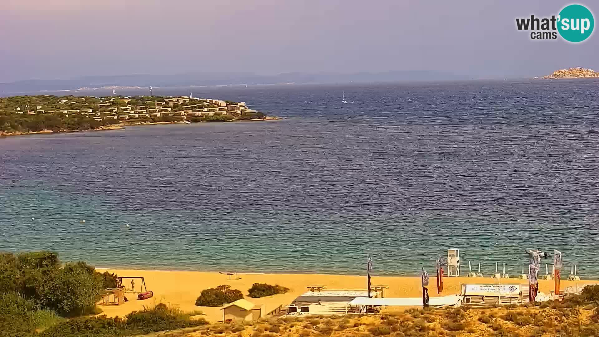 Live webcam Porto Pollo beach | Sardinia