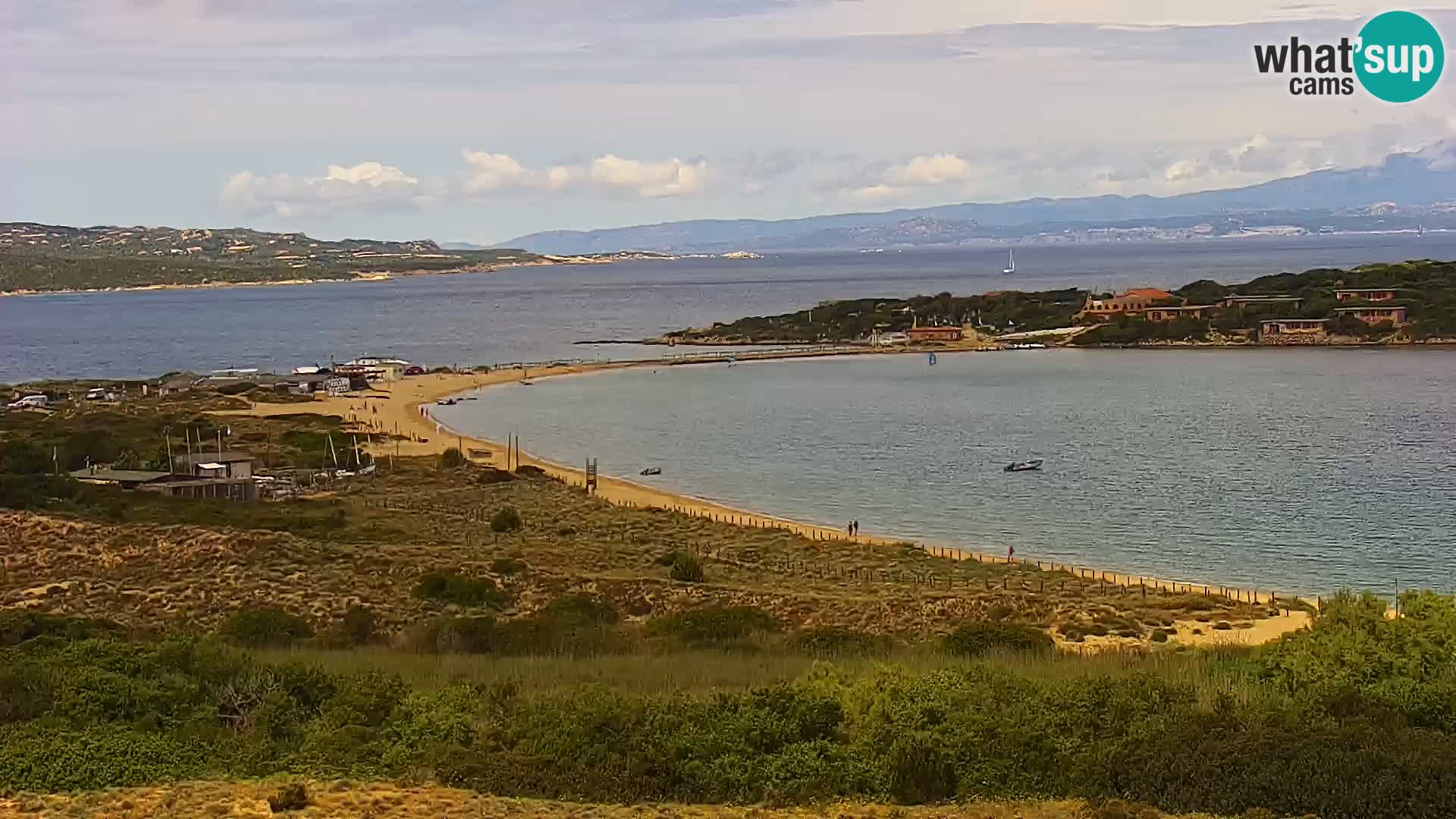 Webcam Porto Pollo spiaggia Sardegna livecam