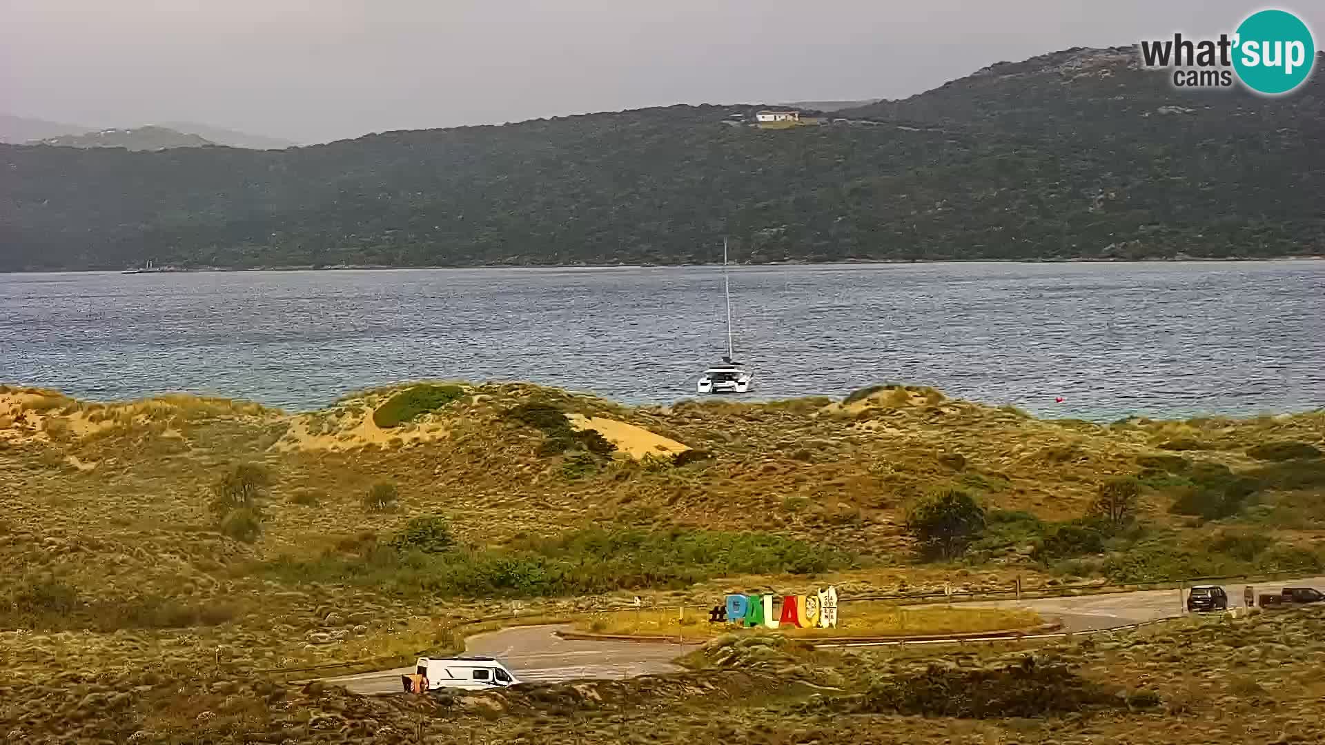 Spletna kamera plaža Porto Pollo Sardinija v živo
