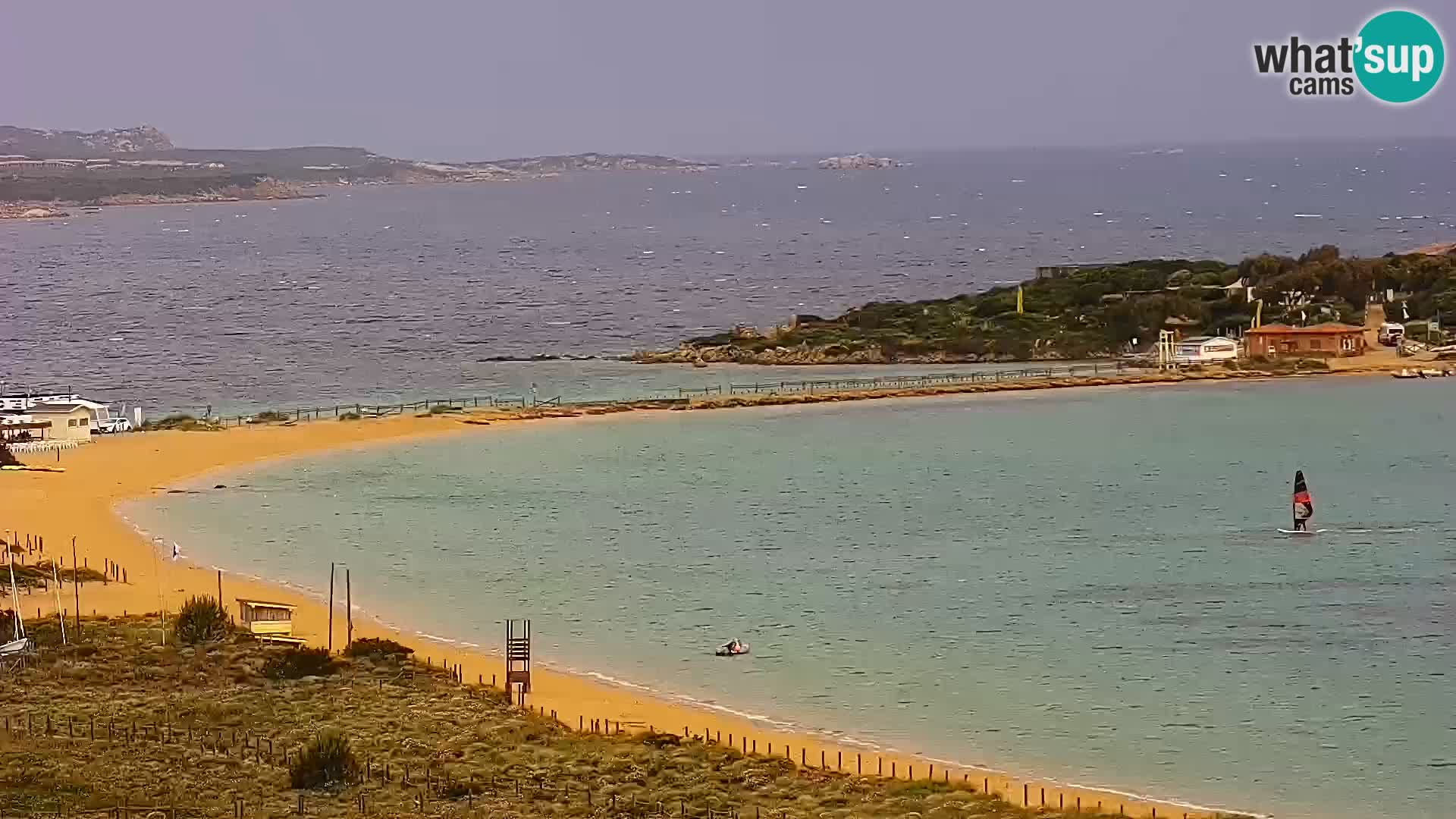 Webcam Strand Porto Pollo Sardinien live kamera