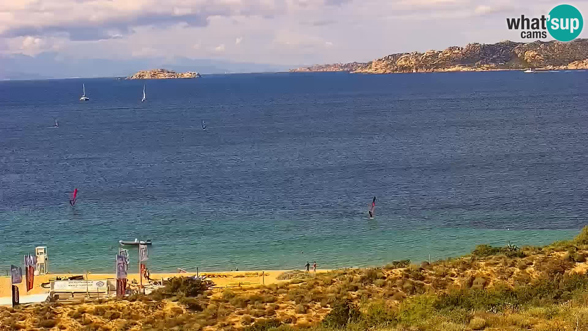 Webcam Porto Pollo le Dune | spiaggia Sardegna