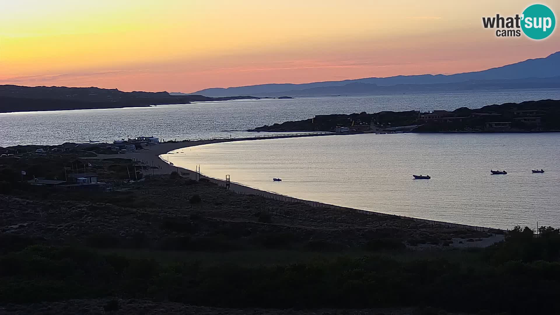 Camera en vivo Porto Pollo playa Cerdeña