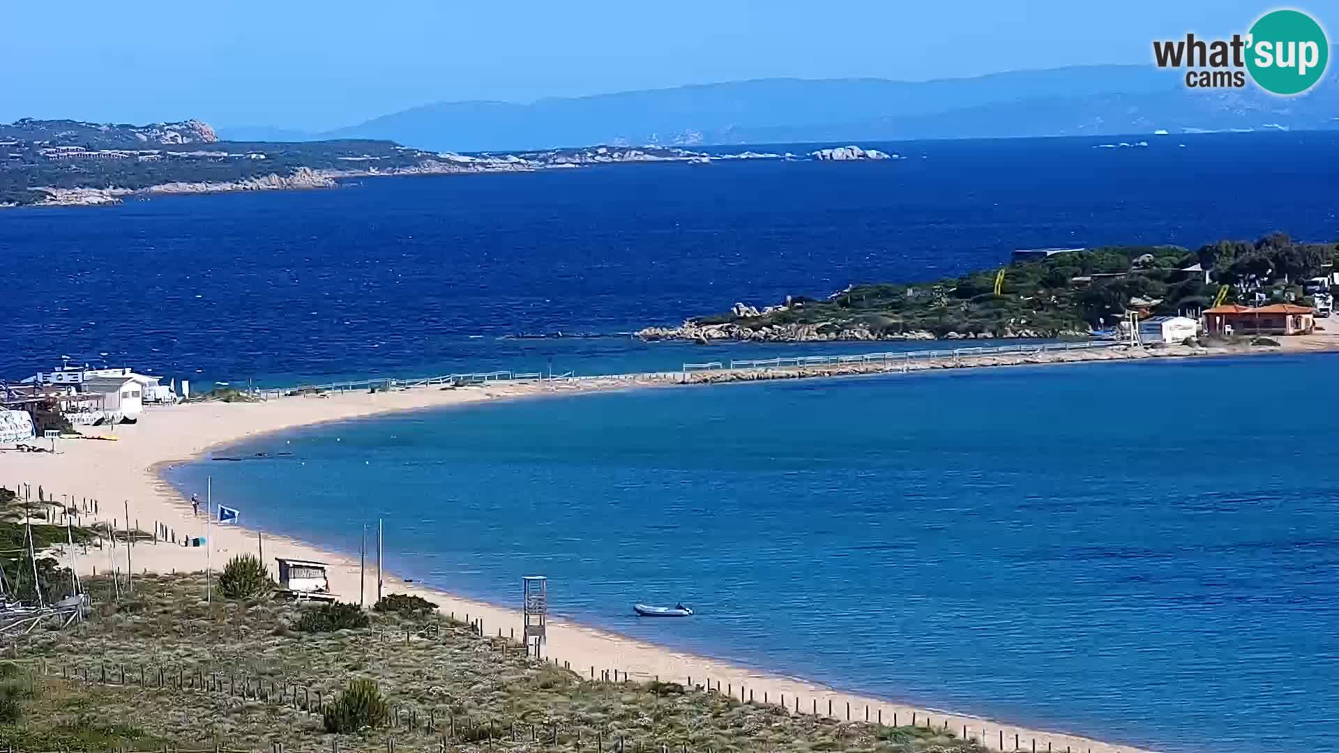 Webcam Porto Pollo spiaggia Sardegna livecam