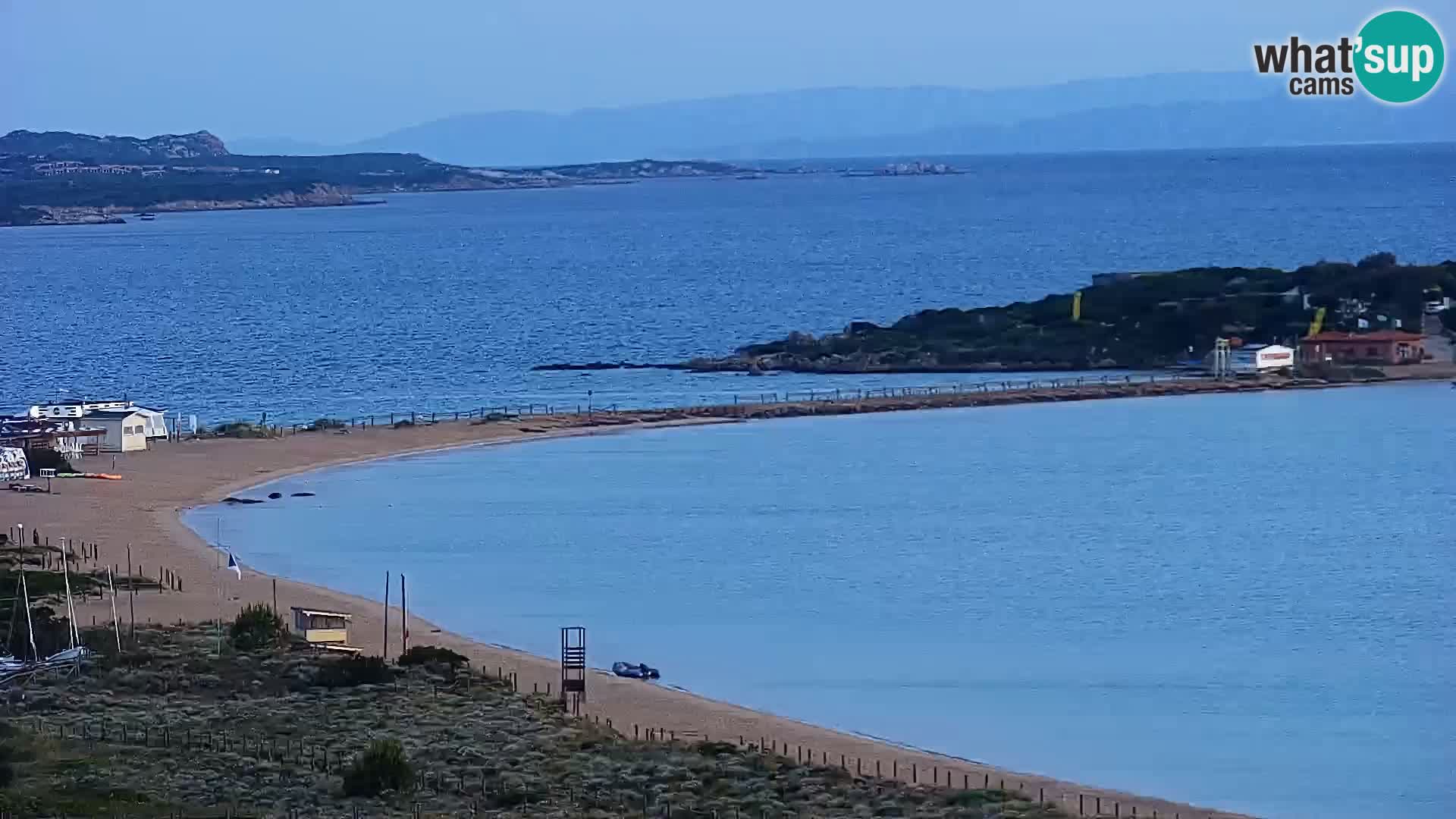 Camera en vivo Porto Pollo playa Cerdeña