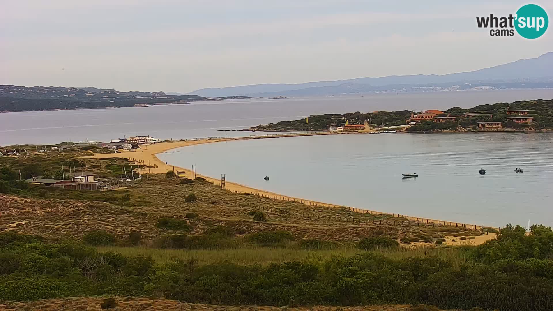 Spletna kamera plaža Porto Pollo Sardinija v živo