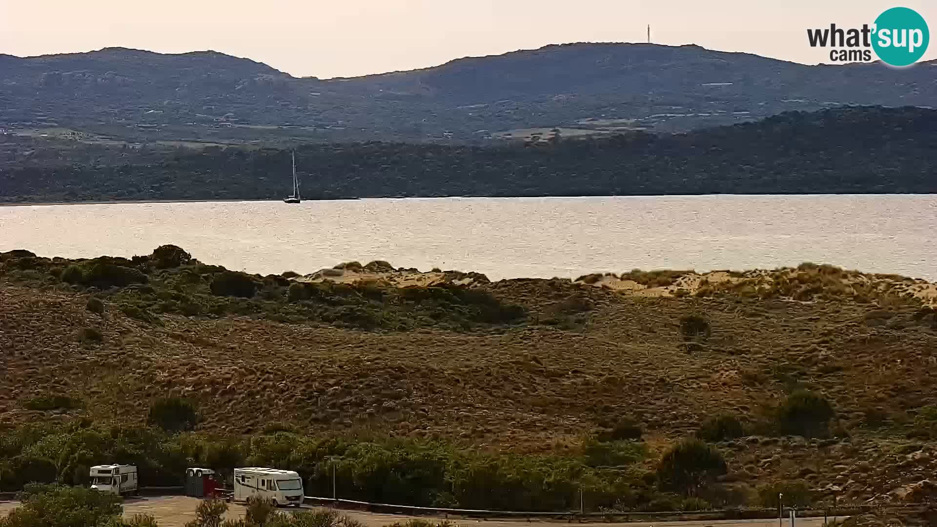 Spletna kamera plaža Porto Pollo Sardinija v živo
