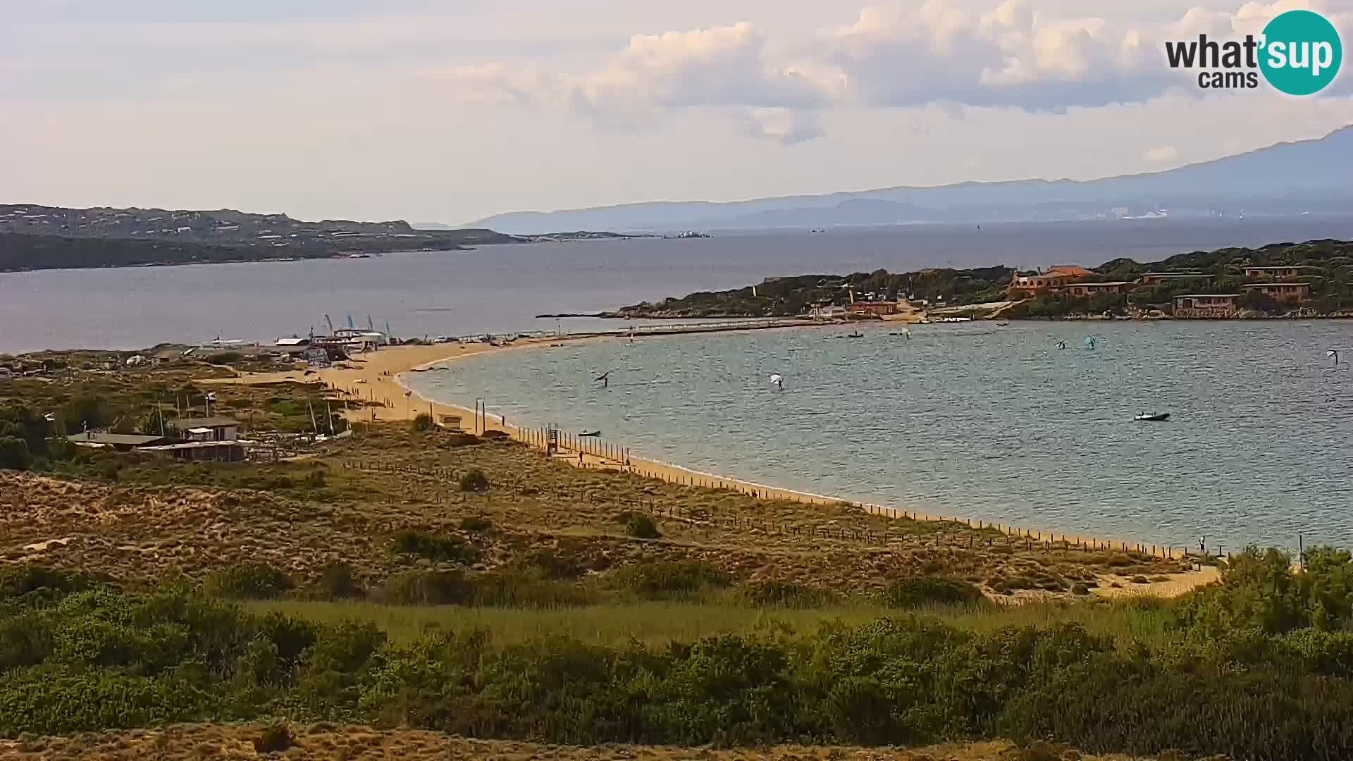 Webcam Porto Pollo le Dune | spiaggia Sardegna