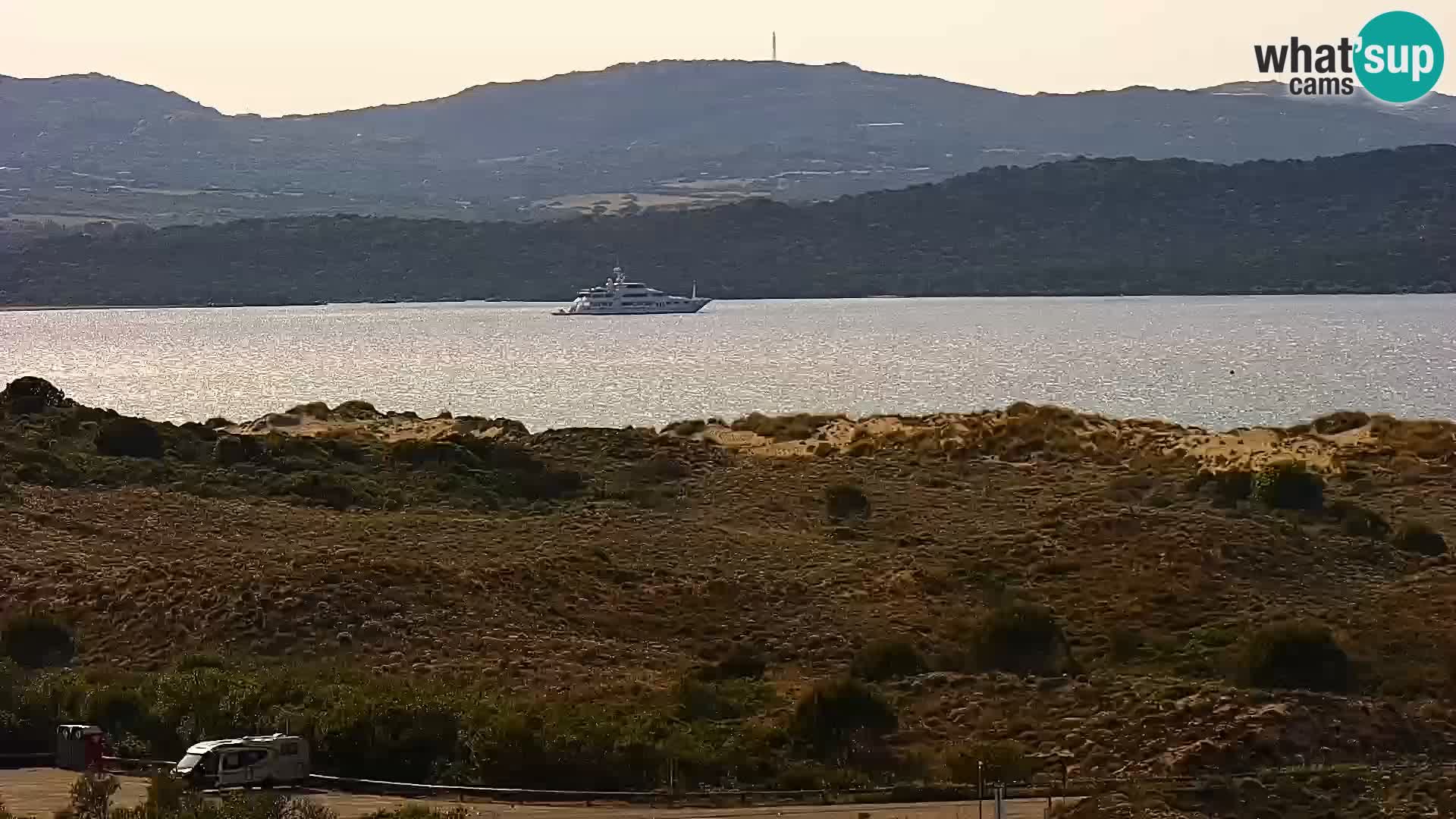 Webcam Strand Porto Pollo Sardinien live kamera
