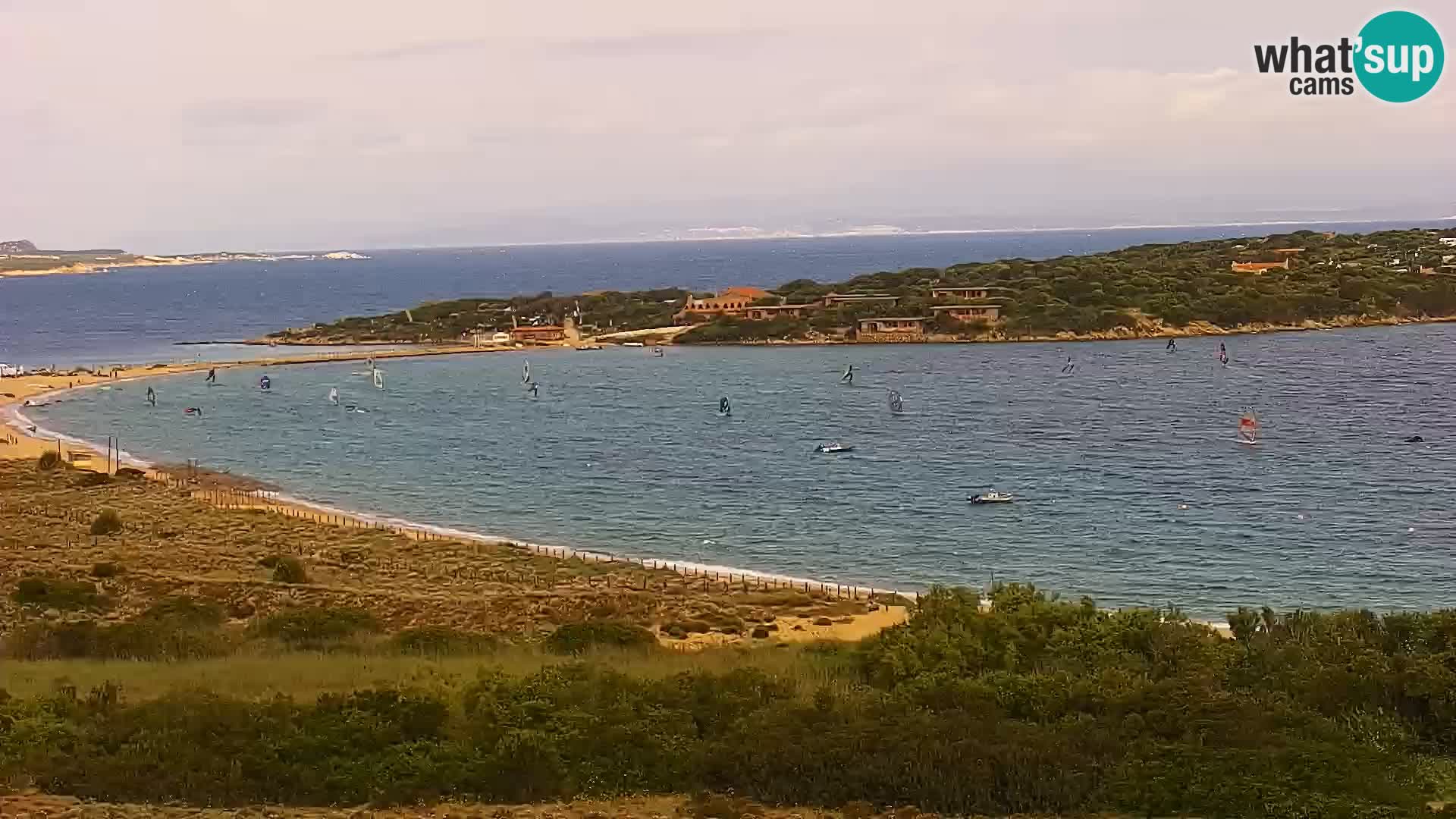 Spletna kamera plaža Porto Pollo Sardinija v živo