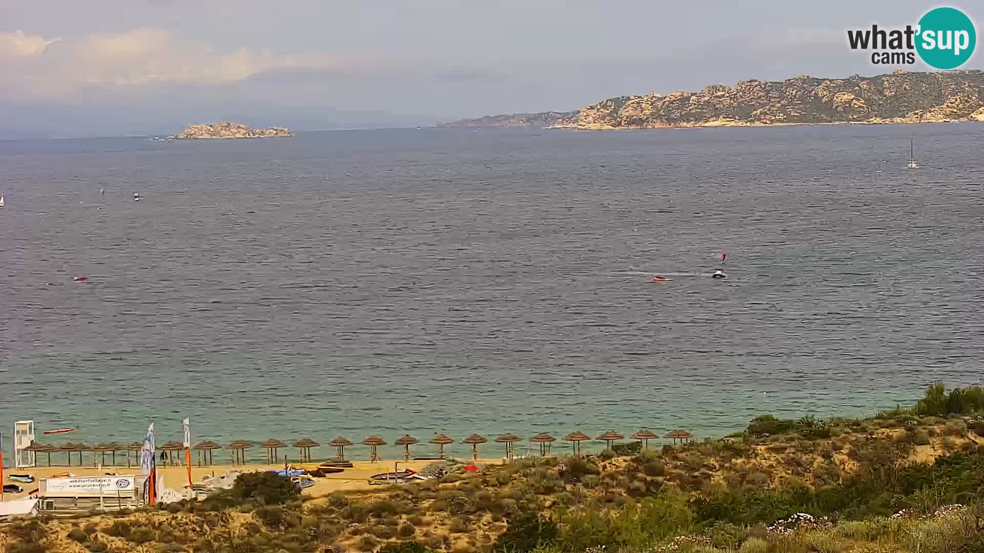 Webcam Porto Pollo le Dune | spiaggia Sardegna