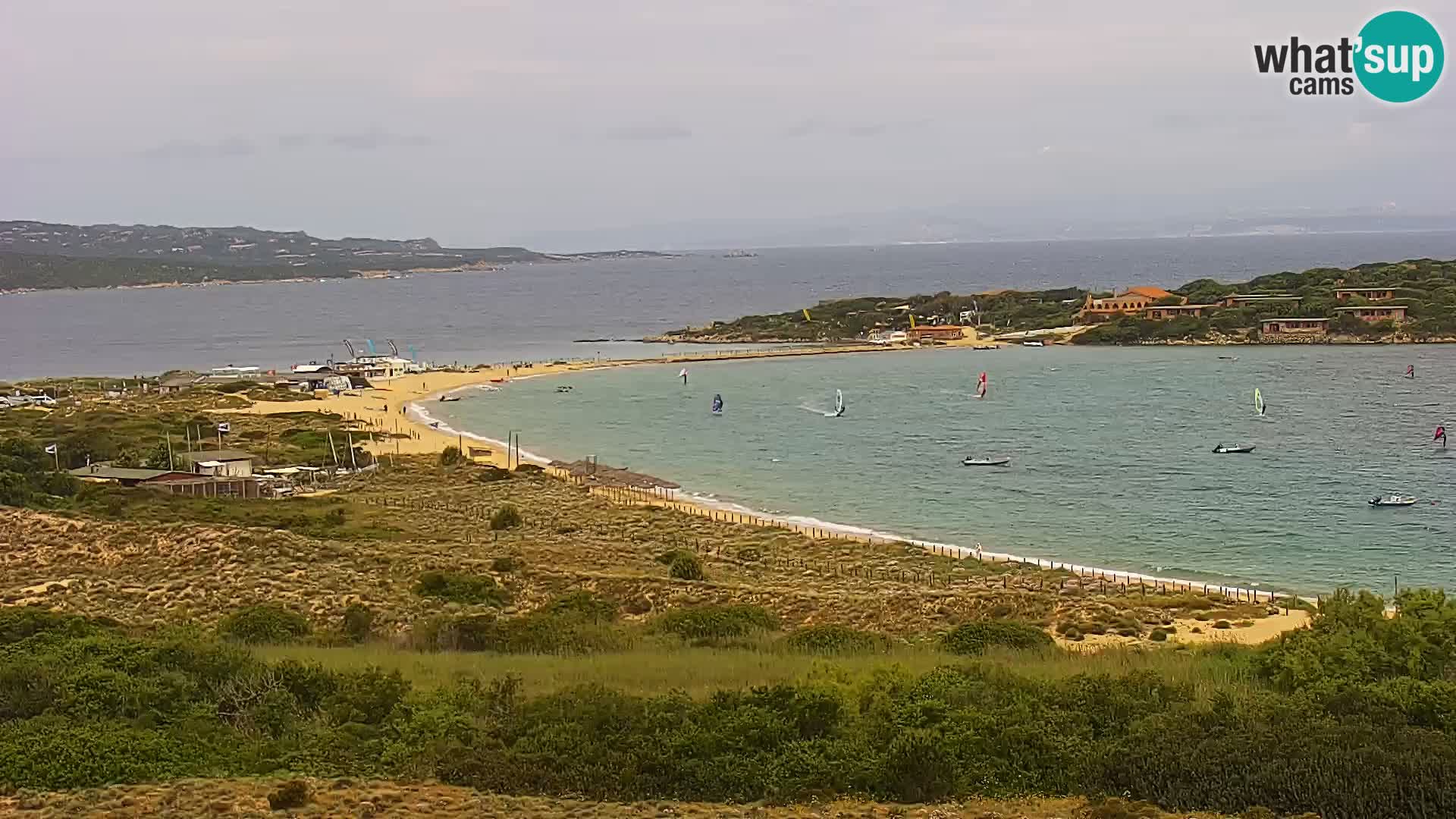 Webcam Porto Pollo le Dune | spiaggia Sardegna