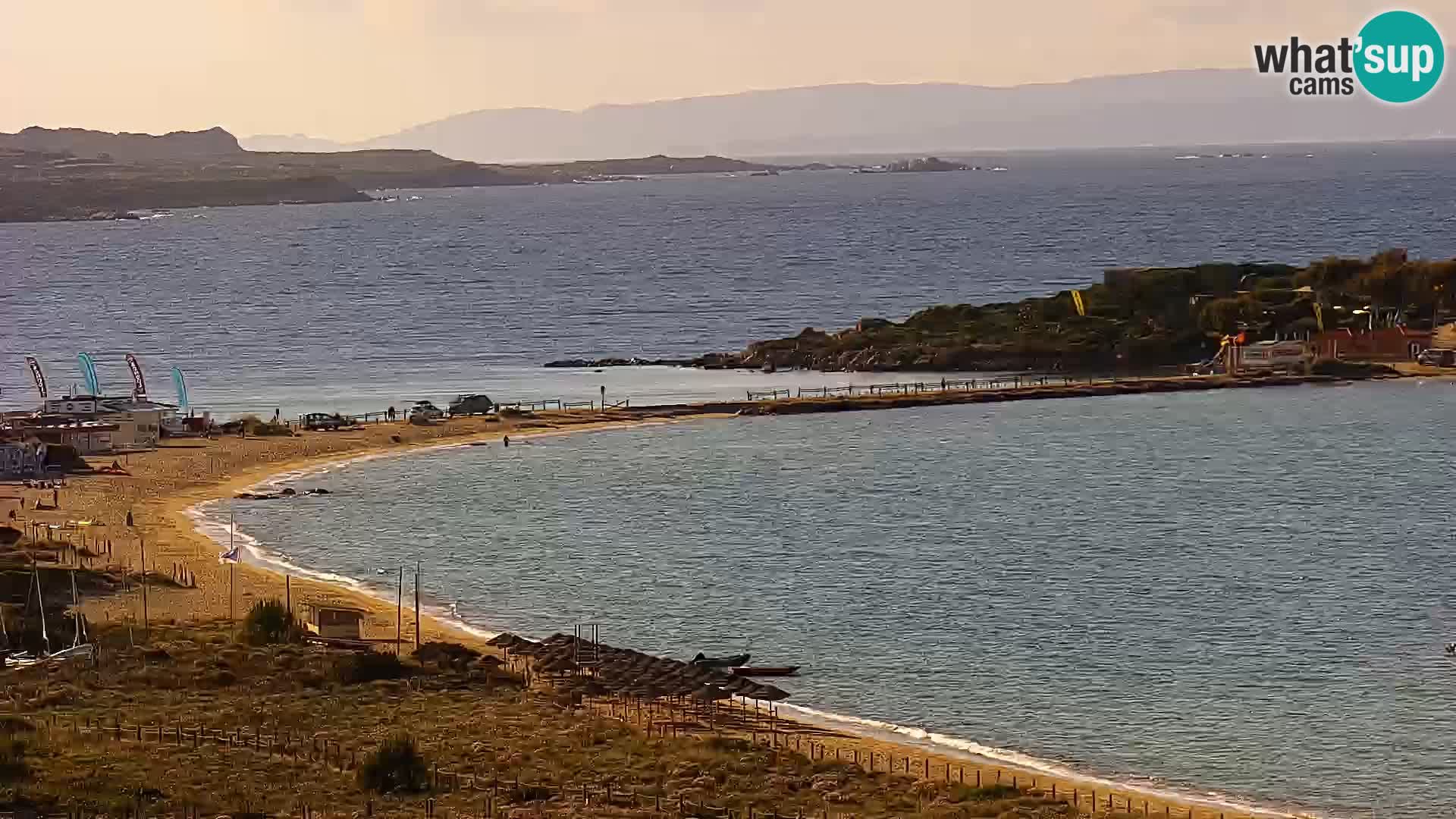 Spletna kamera plaža Porto Pollo Sardinija v živo